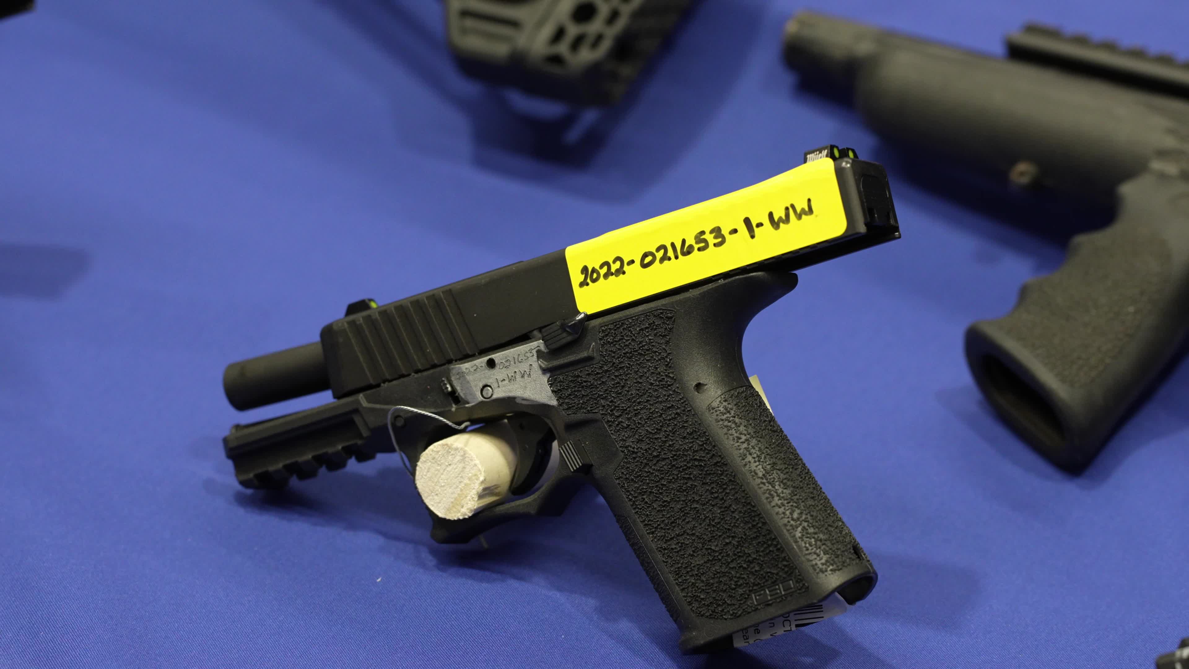 Firearm And Drug Operation Takedown Press Conference