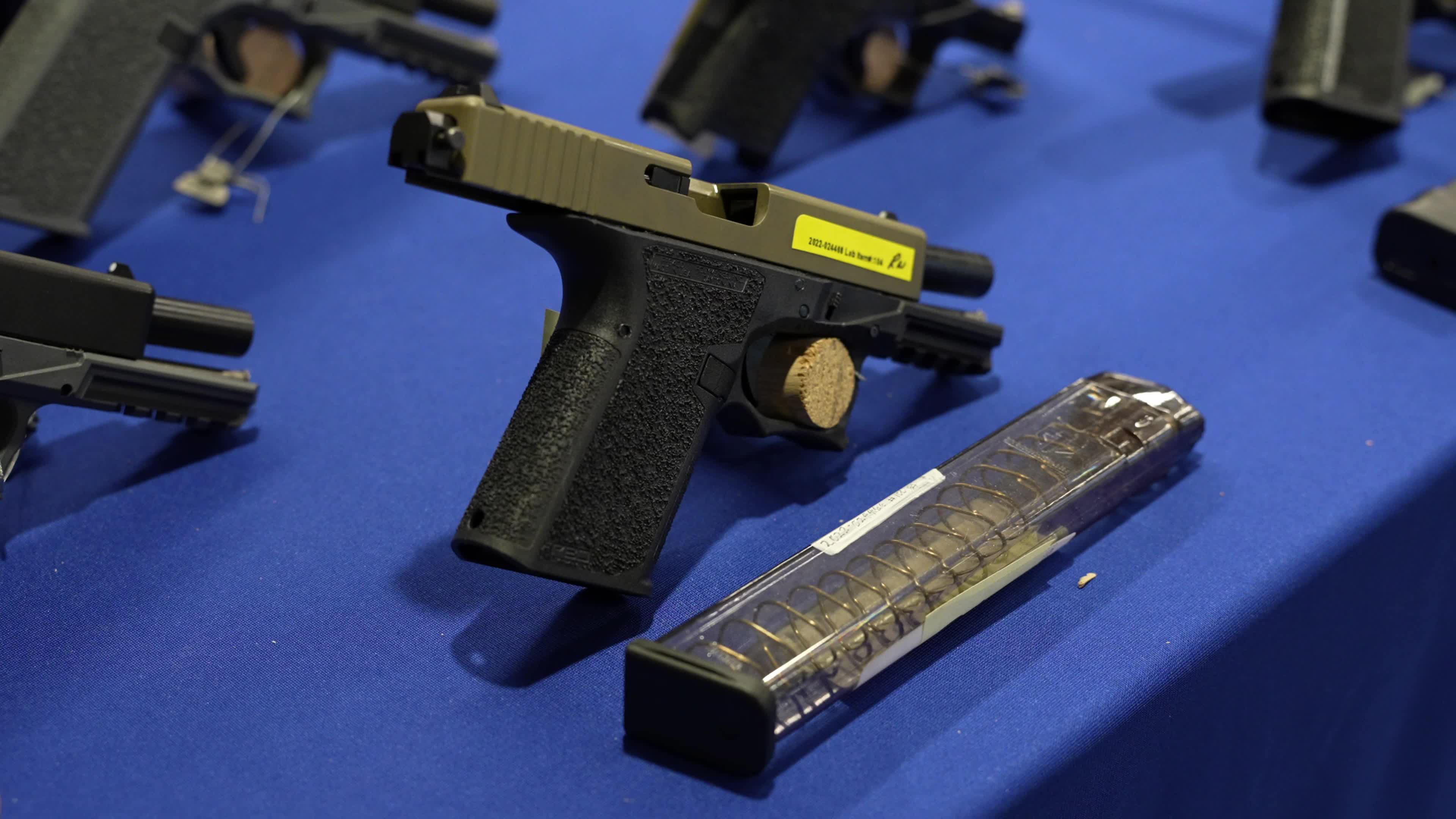 Firearm And Drug Operation Takedown Press Conference