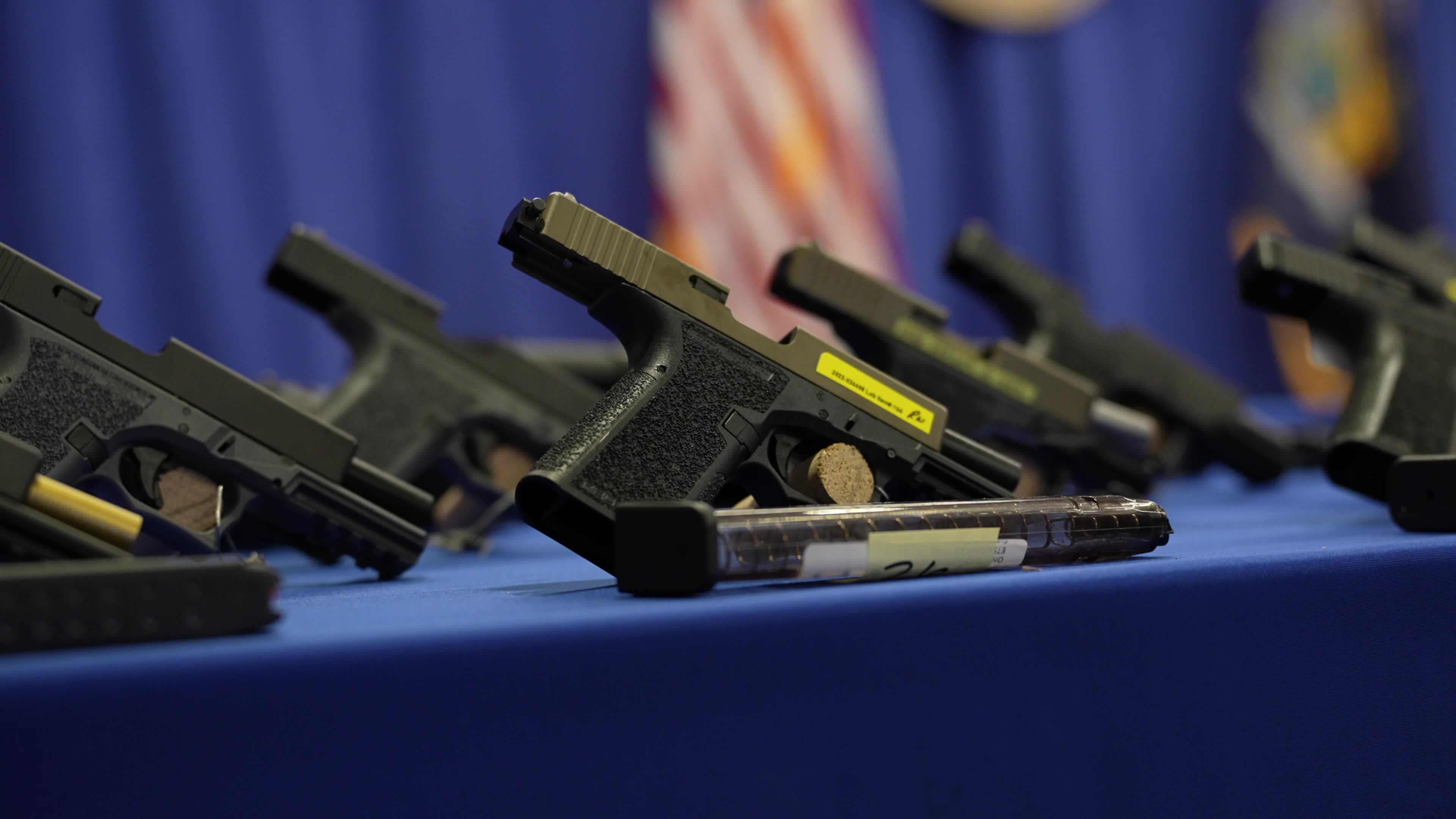 Firearm And Drug Operation Takedown Press Conference