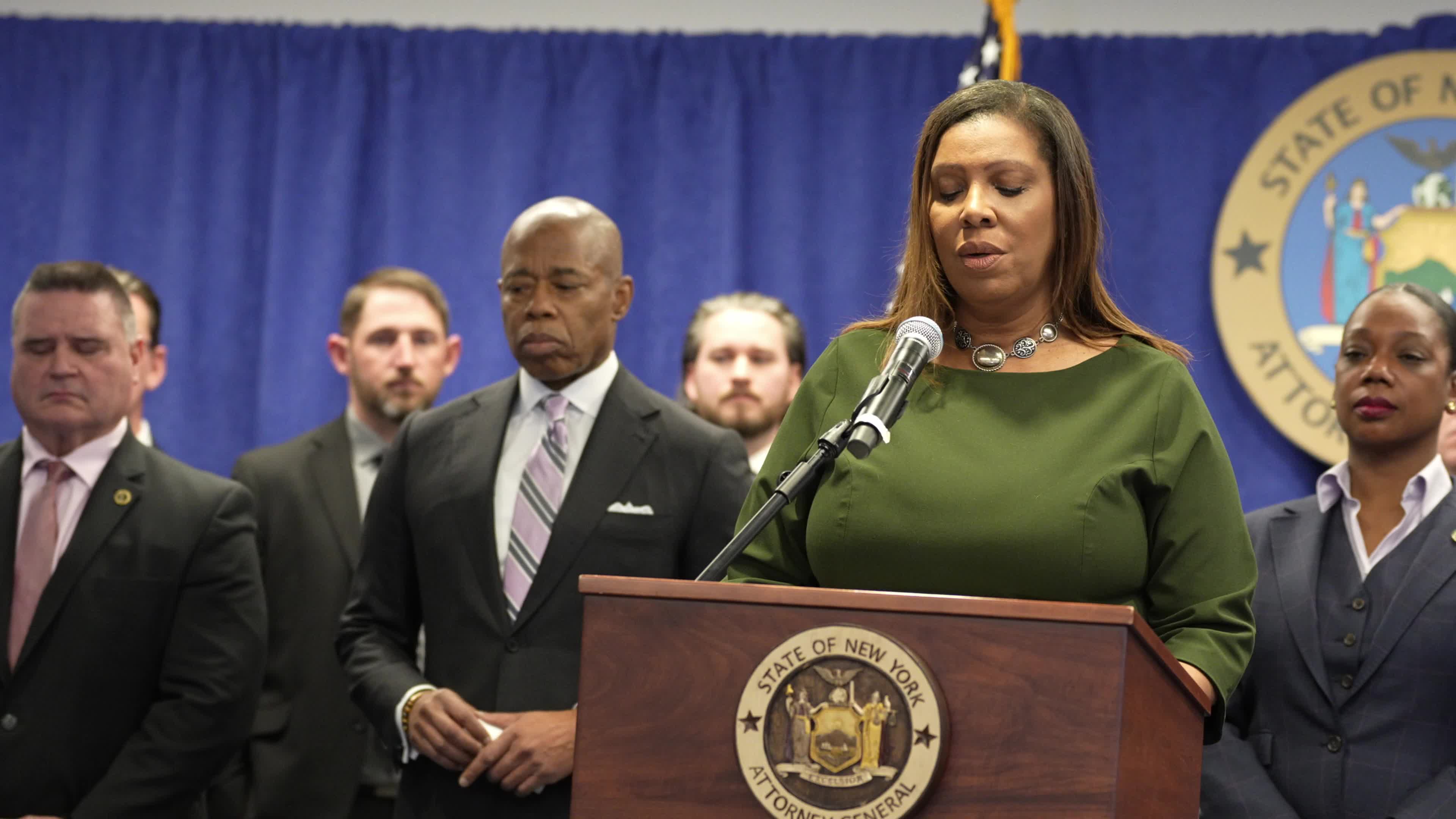Firearm And Drug Operation Takedown Press Conference