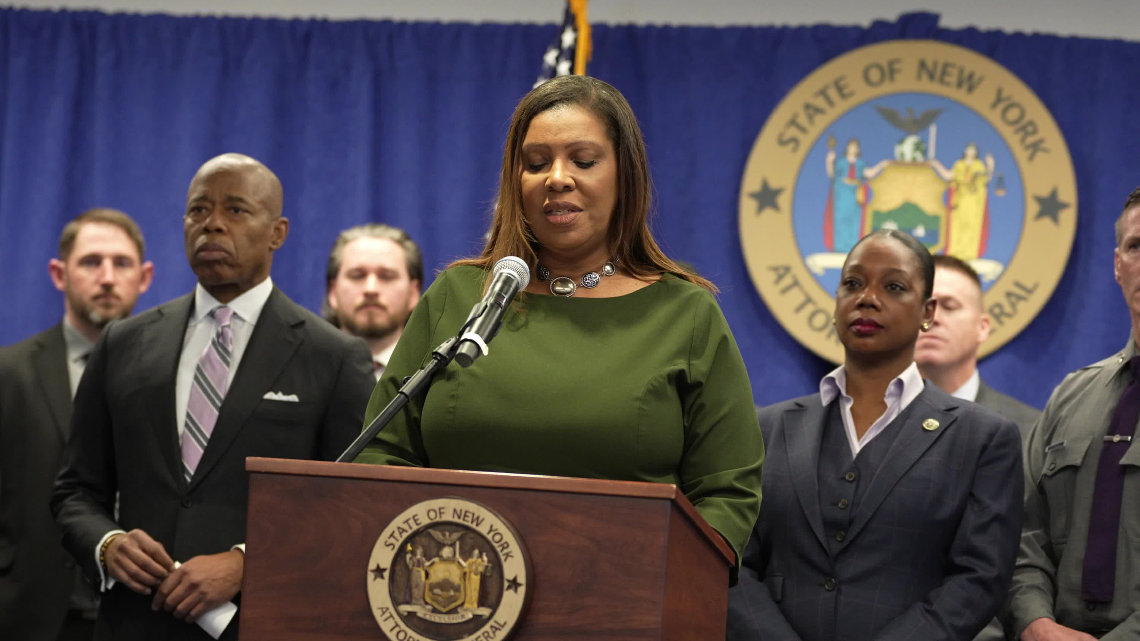 Firearm And Drug Operation Takedown Press Conference