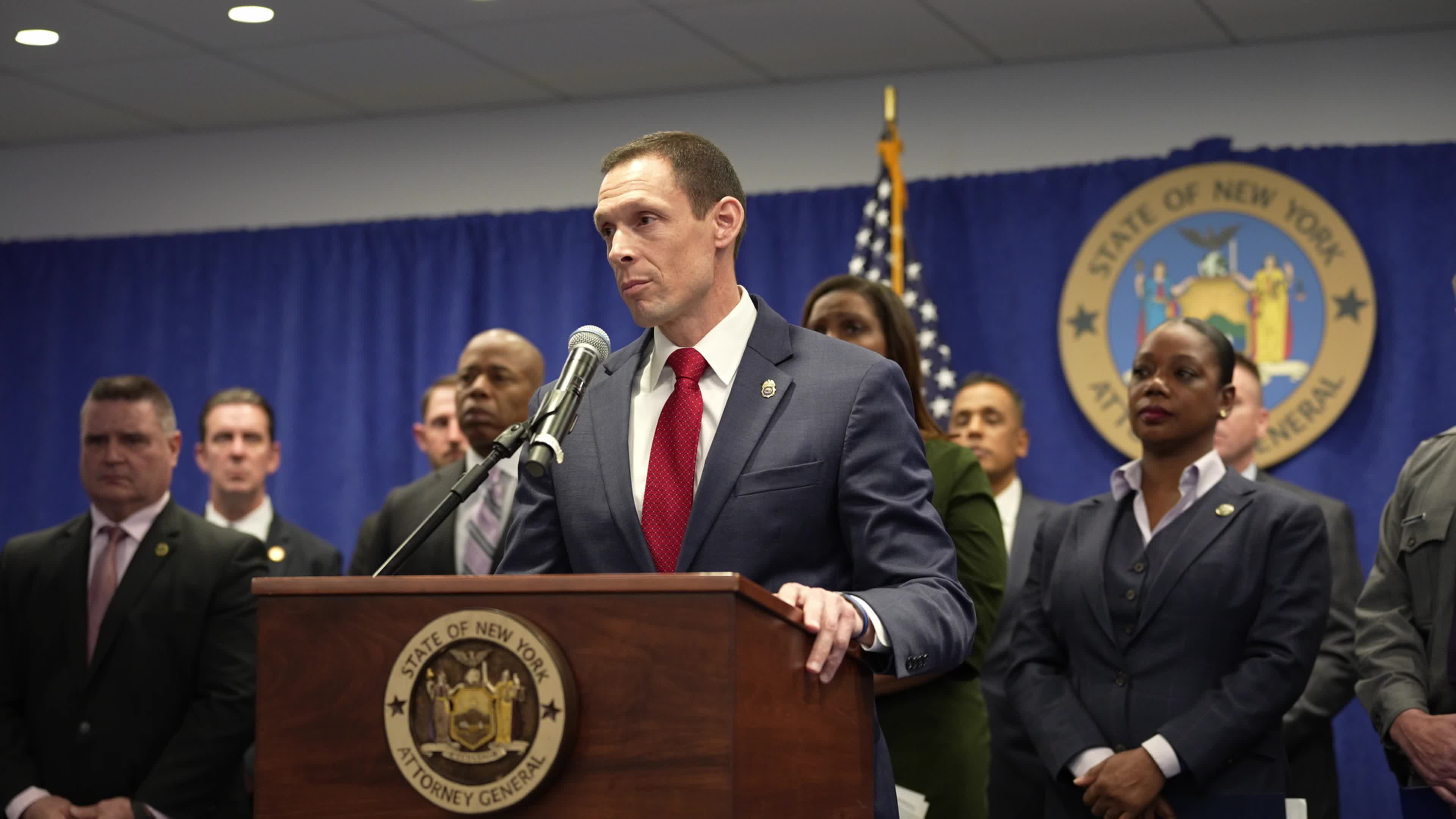 Firearm And Drug Operation Takedown Press Conference