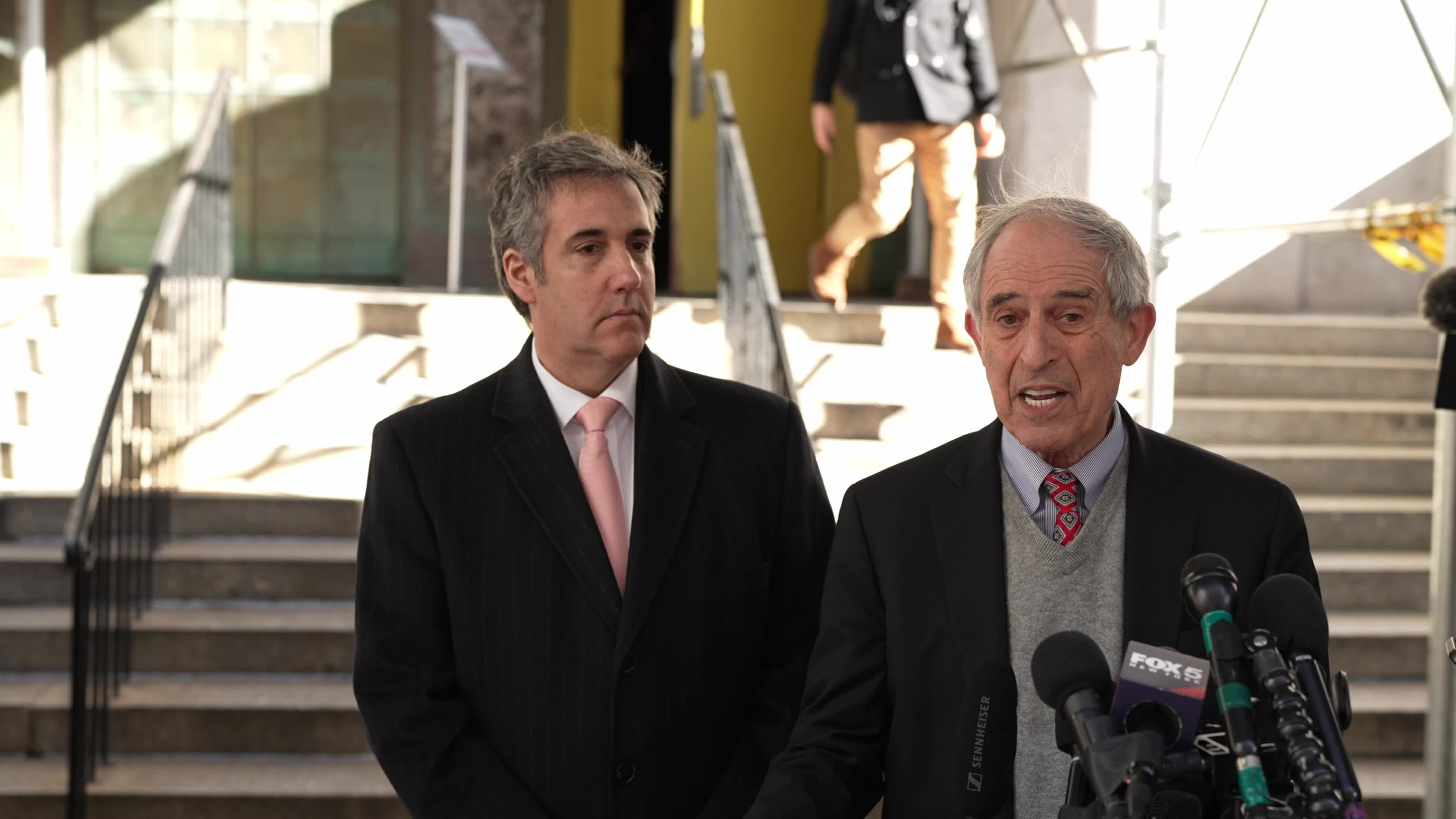 Former Trump attorney Michael Cohen testifies before Grand Jury