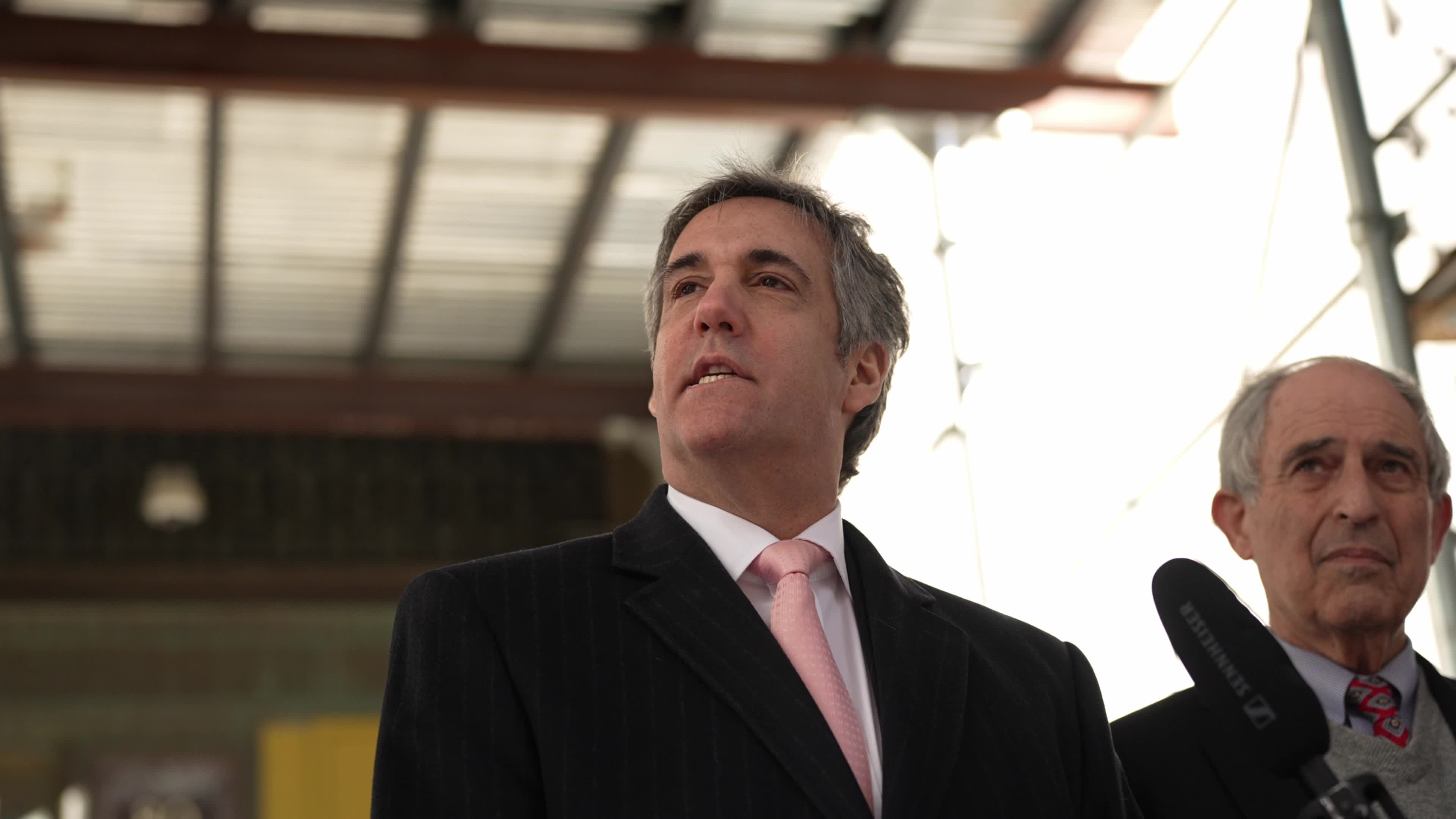 Former Trump attorney Michael Cohen testifies before Grand Jury