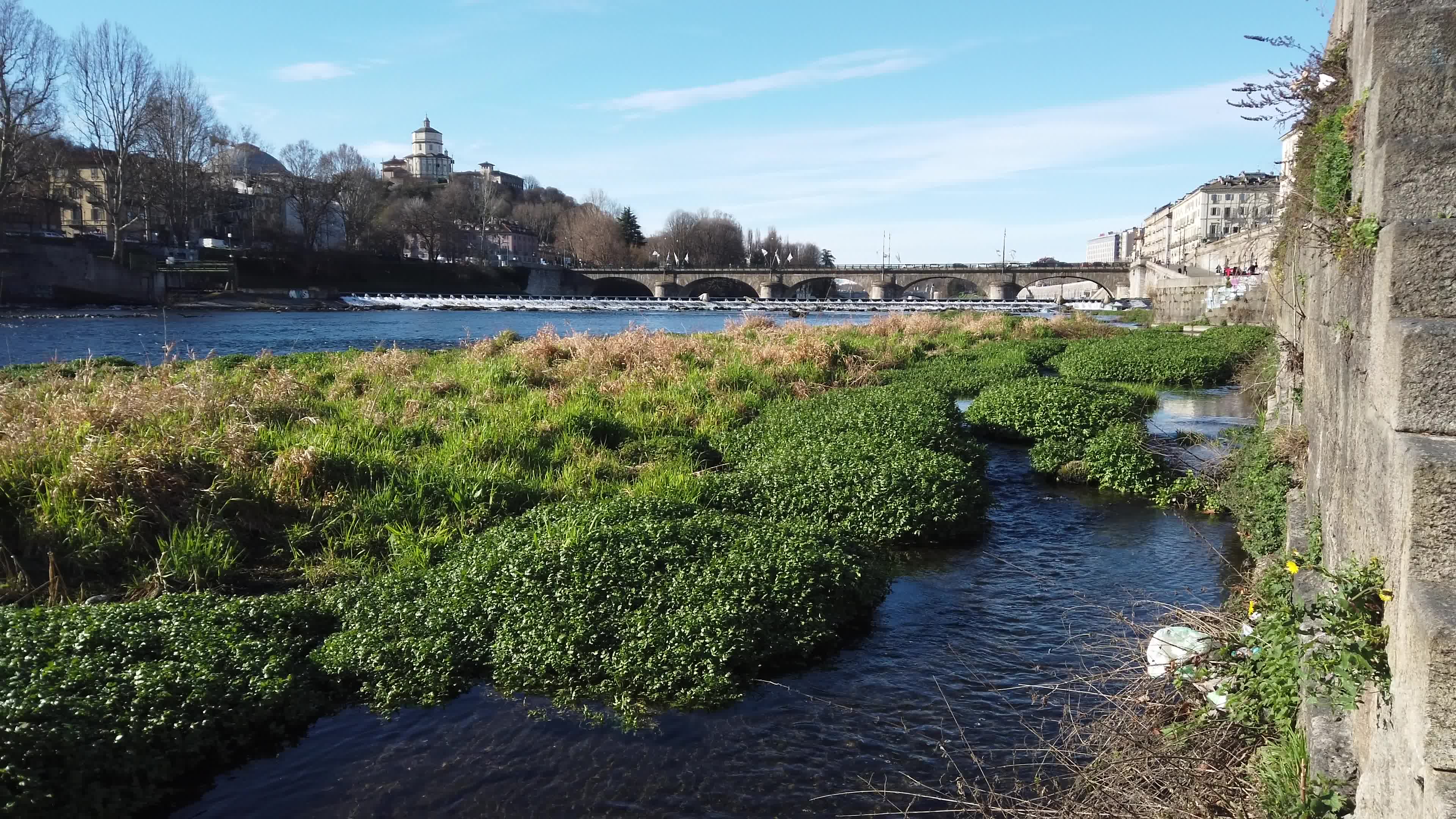 Drought In Northern Italy: The Aridity Of The Po River.