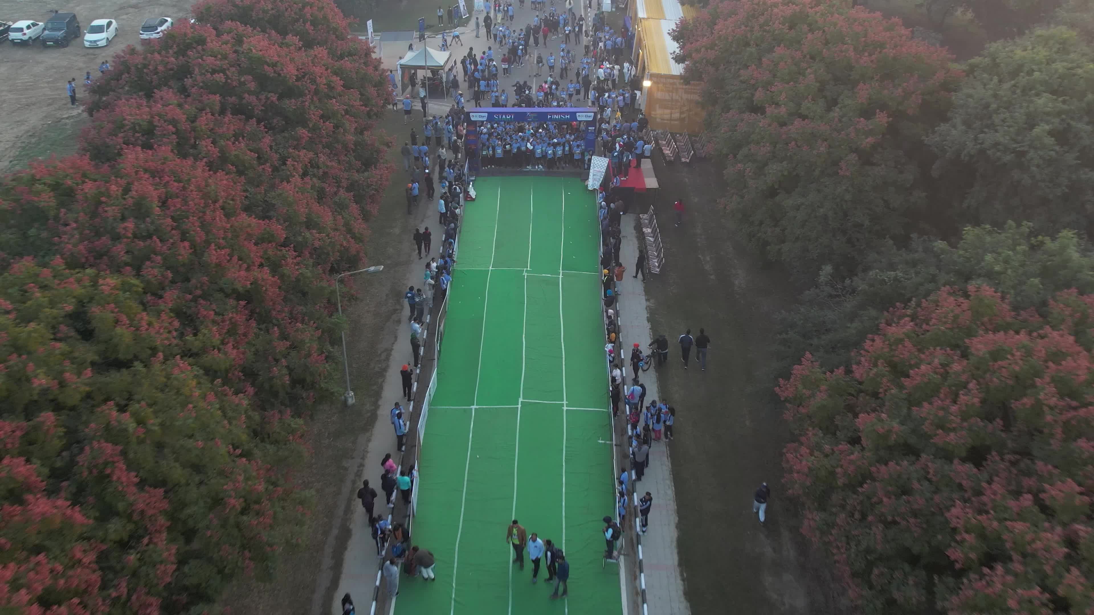 Early Winter Morning Marathon: Agriculture University of Ludhiana