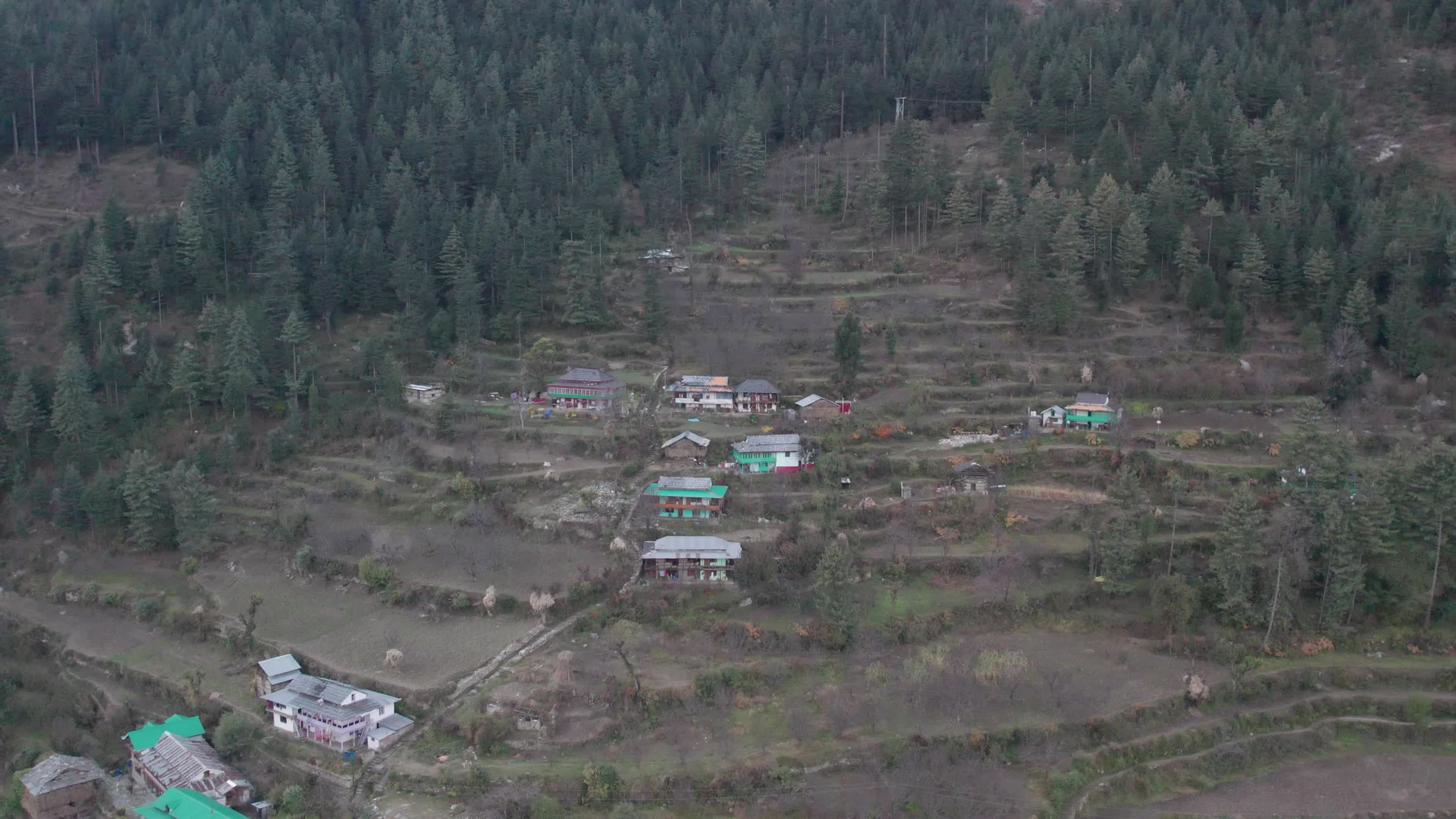 Remote Himalayan Village - Behlo: 4K video which gives a Rare Glimpse into the Simple Life of the Himalayan Village with Traditional Houses 