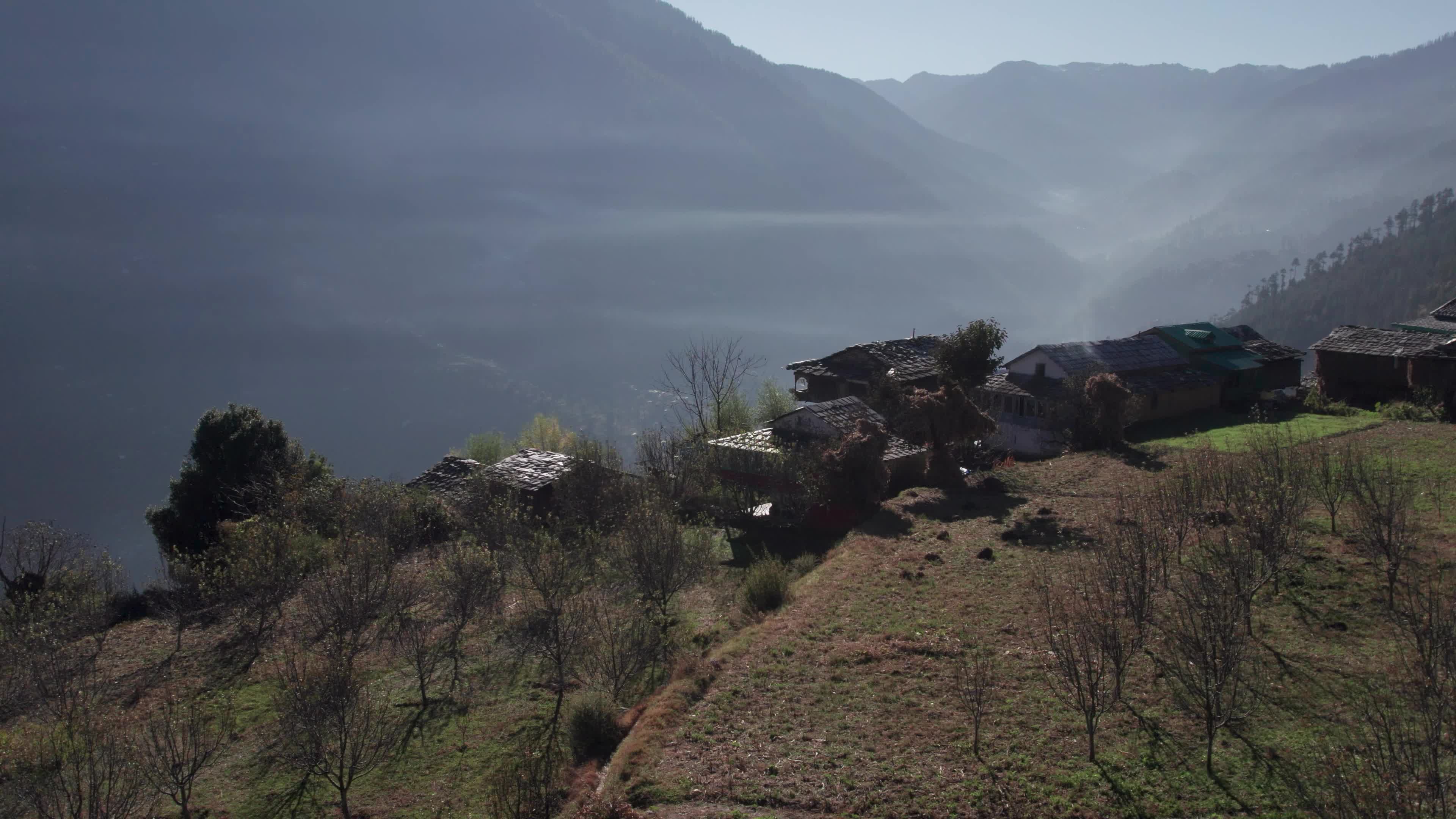 Remote Himalayan Village - Behlo: 4K video which gives a Rare Glimpse into the Simple Life of the Himalayan Village with Traditional Houses 