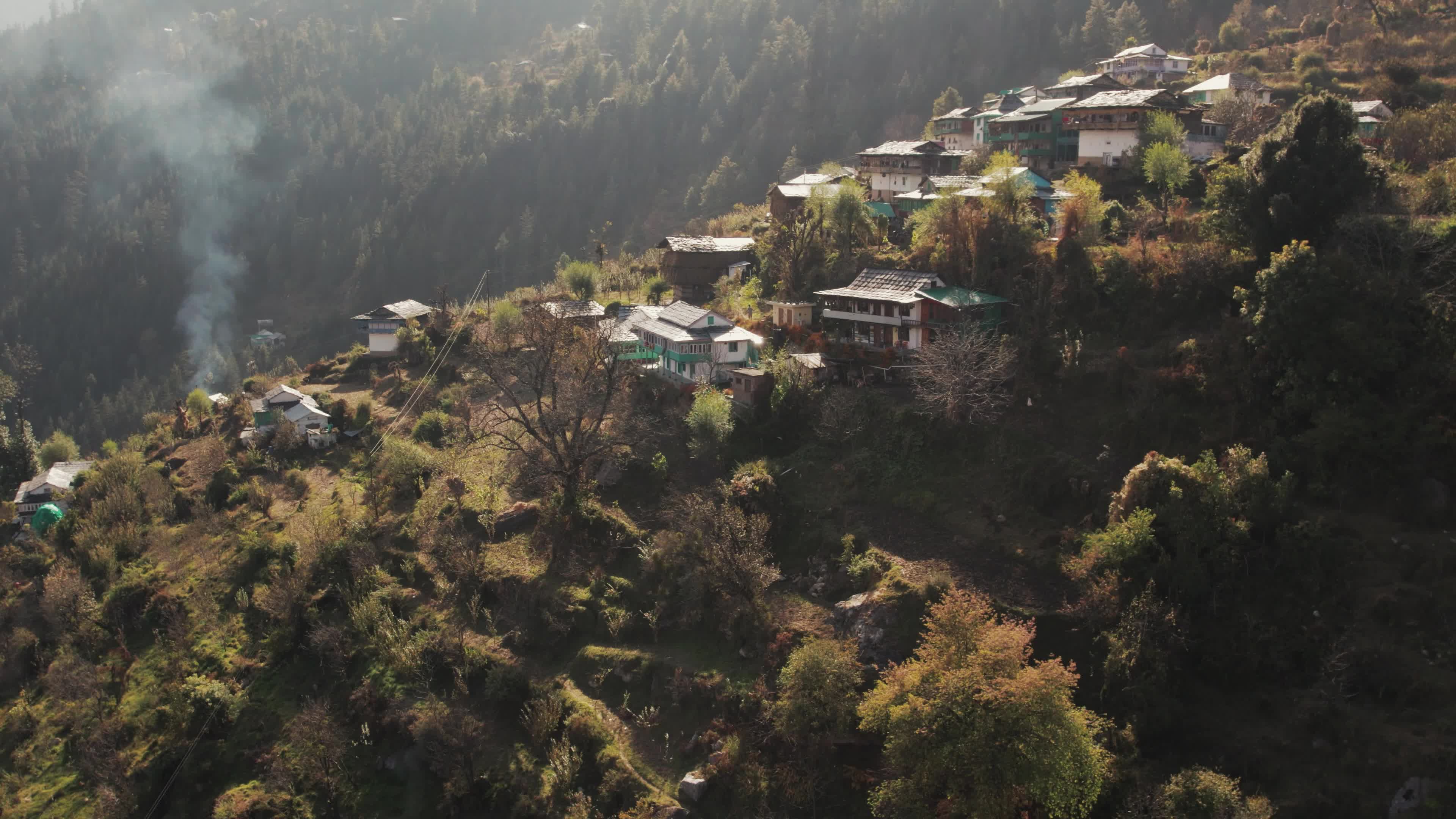 Remote Himalayan Village - Behlo: 4K video which gives a Rare Glimpse into the Simple Life of the Himalayan Village with Traditional Houses 