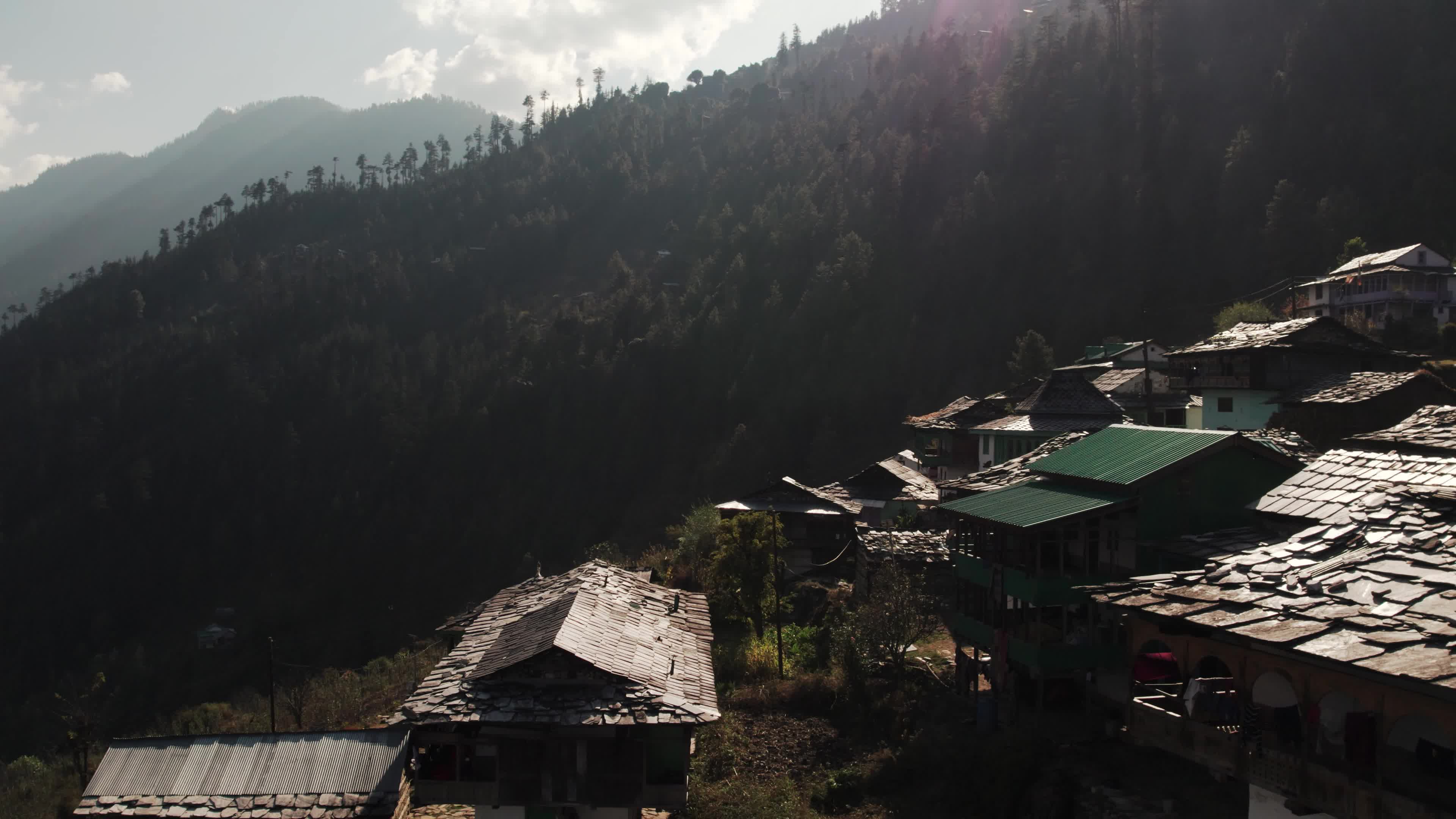Remote Himalayan Village - Behlo: 4K video which gives a Rare Glimpse into the Simple Life of the Himalayan Village with Traditional Houses 