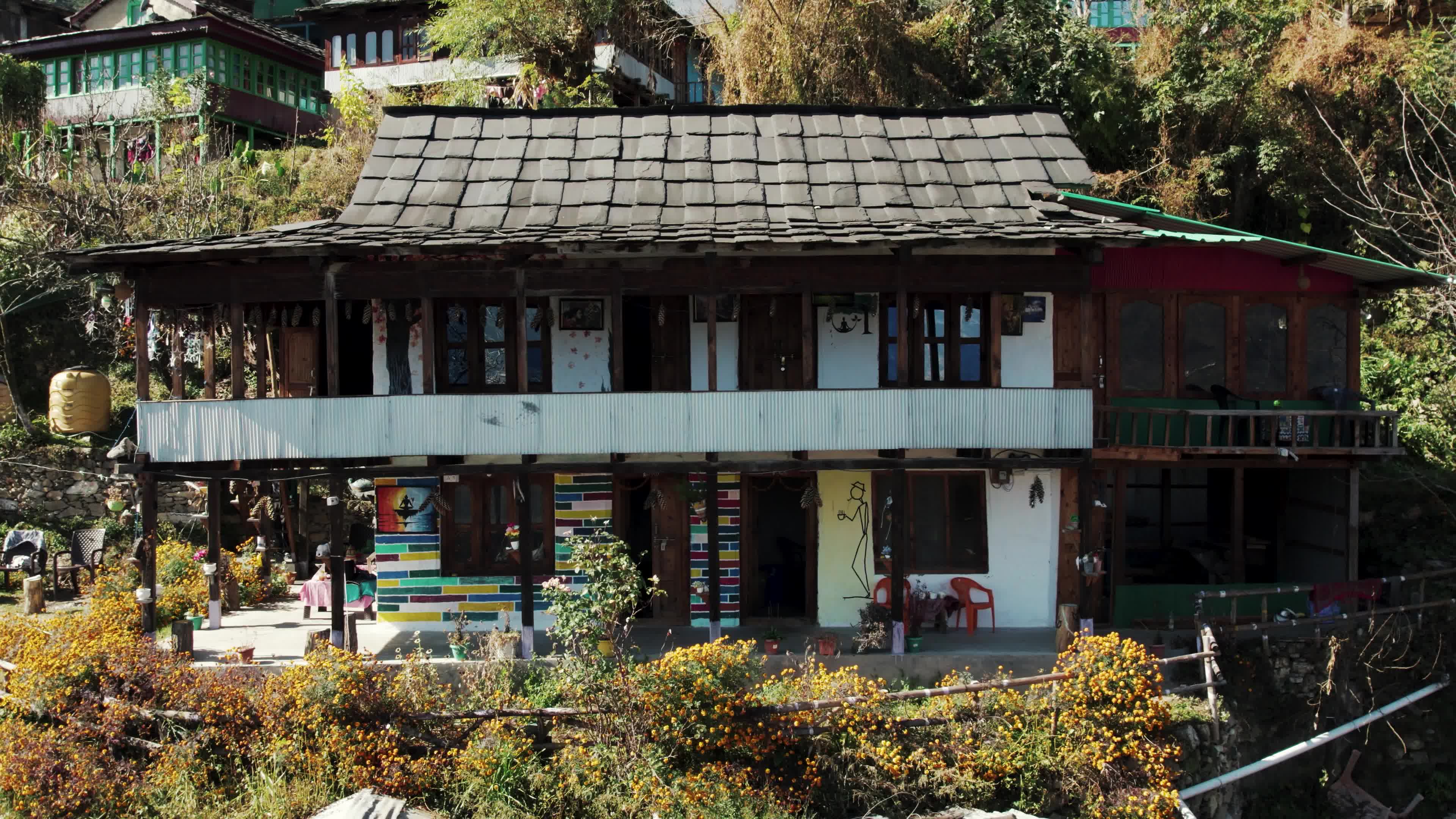 Remote Himalayan Village - Behlo: 4K video which gives a Rare Glimpse into the Simple Life of the Himalayan Village with Traditional Houses 