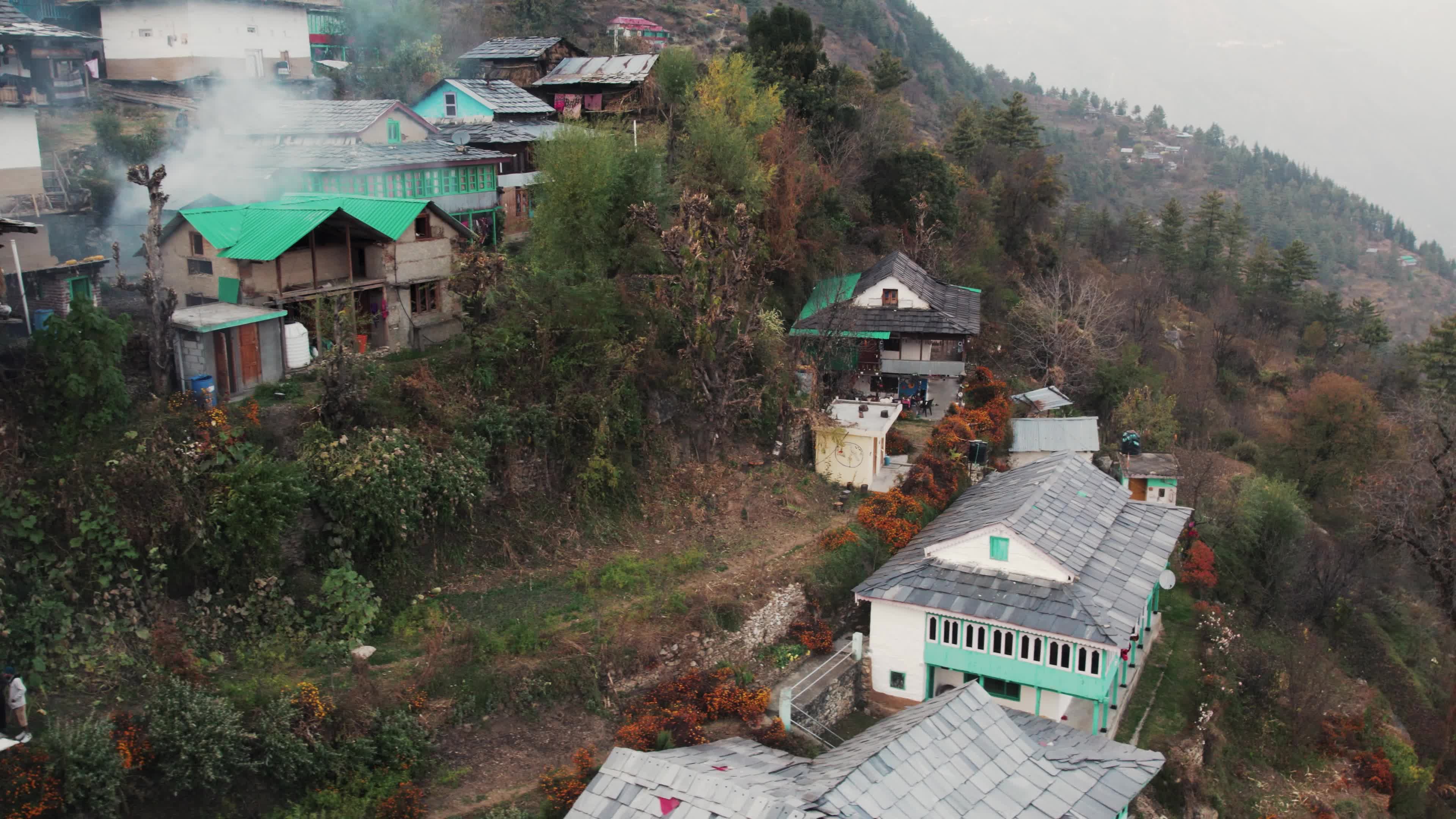 Remote Himalayan Village - Behlo: 4K video which gives a Rare Glimpse into the Simple Life of the Himalayan Village with Traditional Houses 