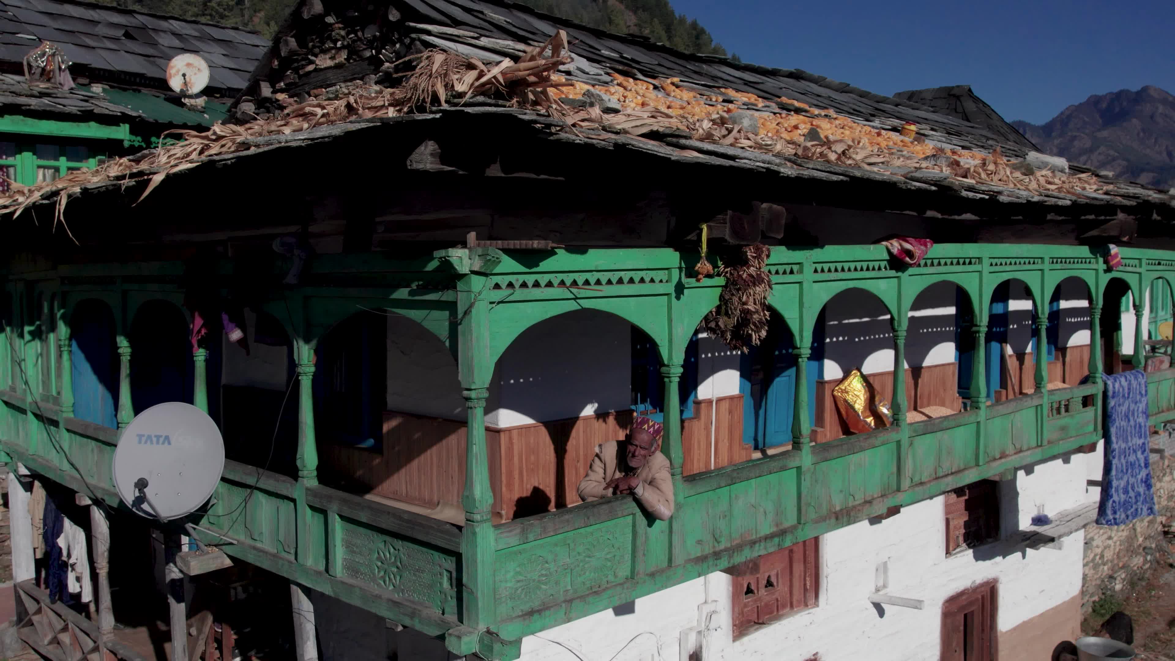 Remote Himalayan Village - Behlo: 4K video which gives a Rare Glimpse into the Simple Life of the Himalayan Village with Traditional Houses 