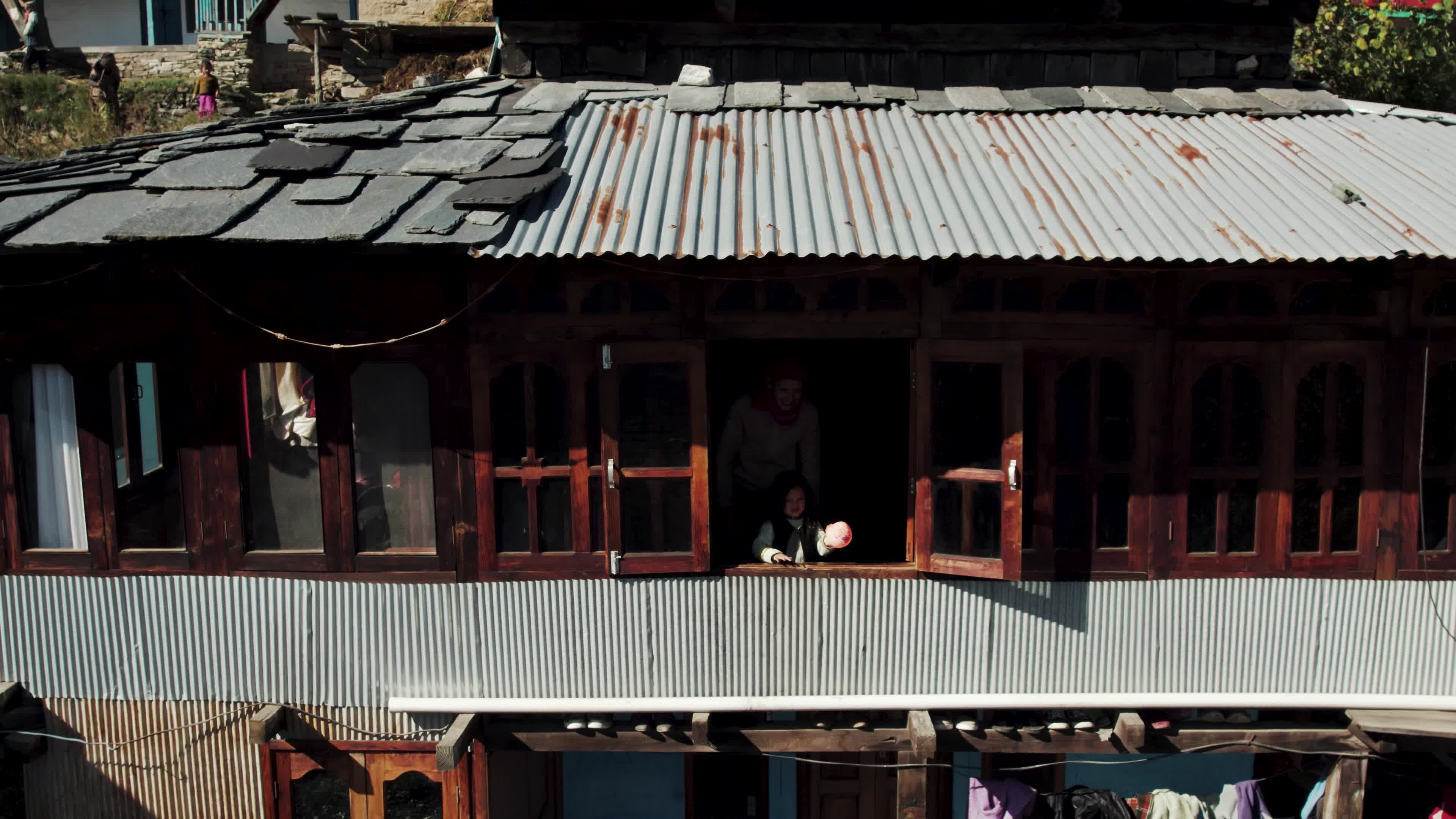Remote Himalayan Village - Behlo: 4K video which gives a Rare Glimpse into the Simple Life of the Himalayan Village with Traditional Houses 