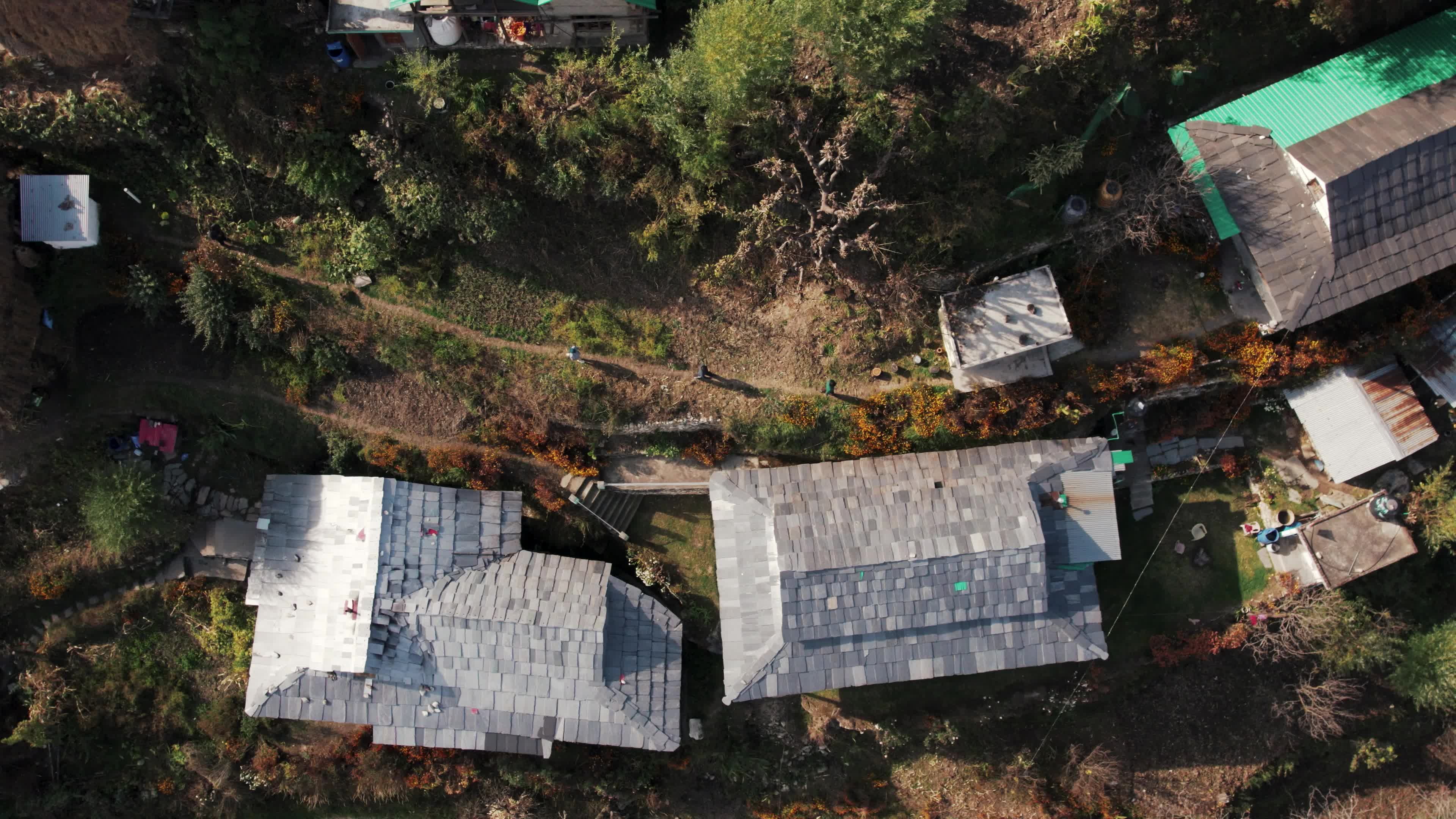 Behlo Village Wooden Cottage - A Multistory Himalayan Retreat | 4K Drone Video