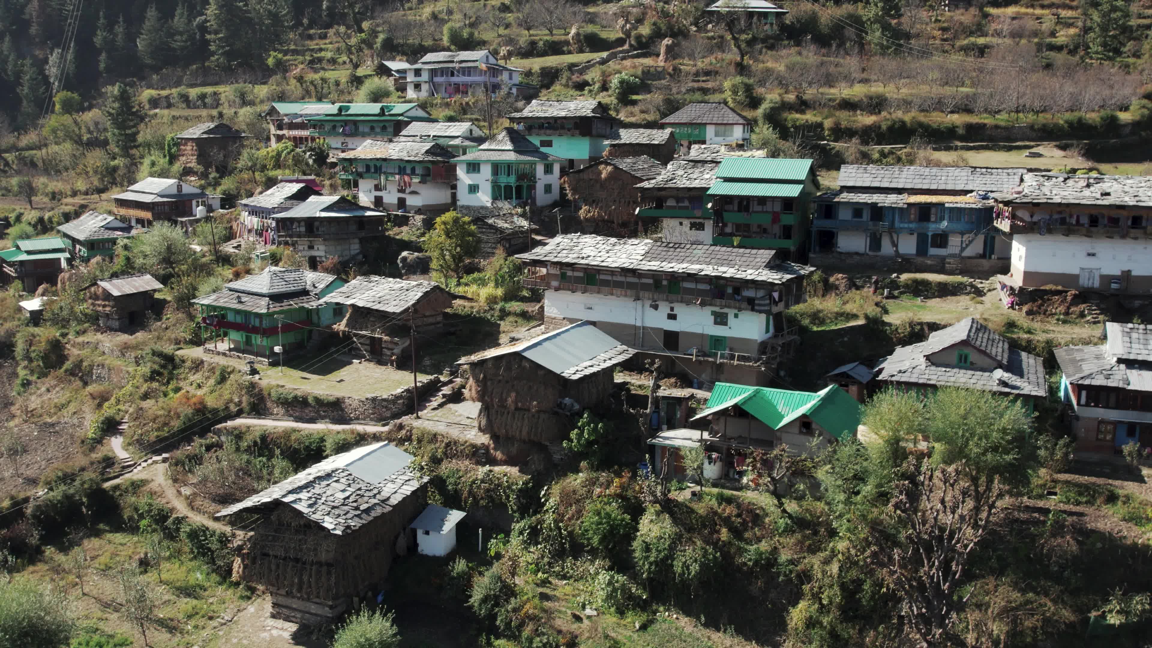 Behlo Village - A Remote Himalayan Paradise | 4K Drone Video