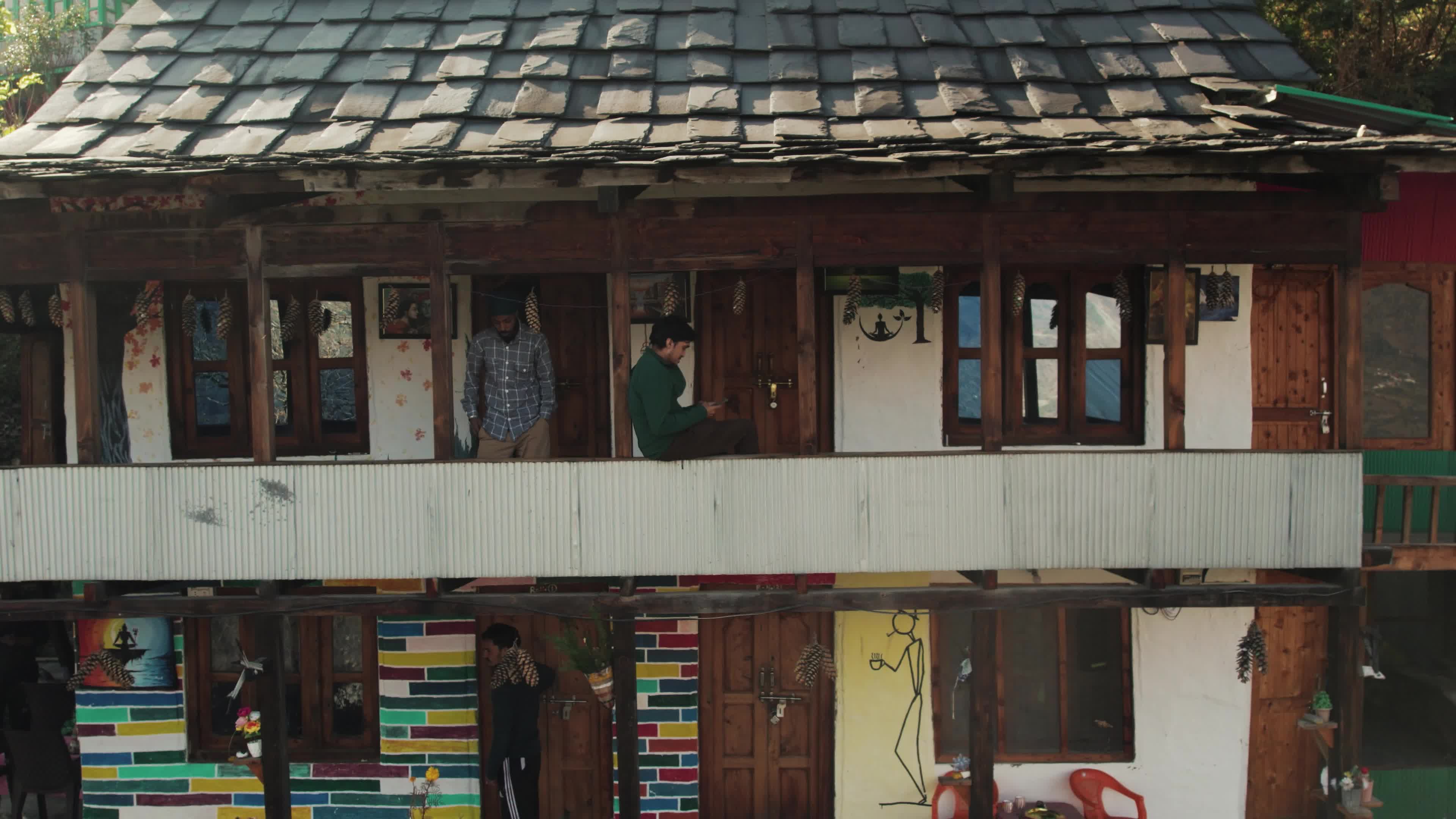 Behlo Village Wooden Cottage - A Multistory Himalayan Retreat | 4K Drone Video