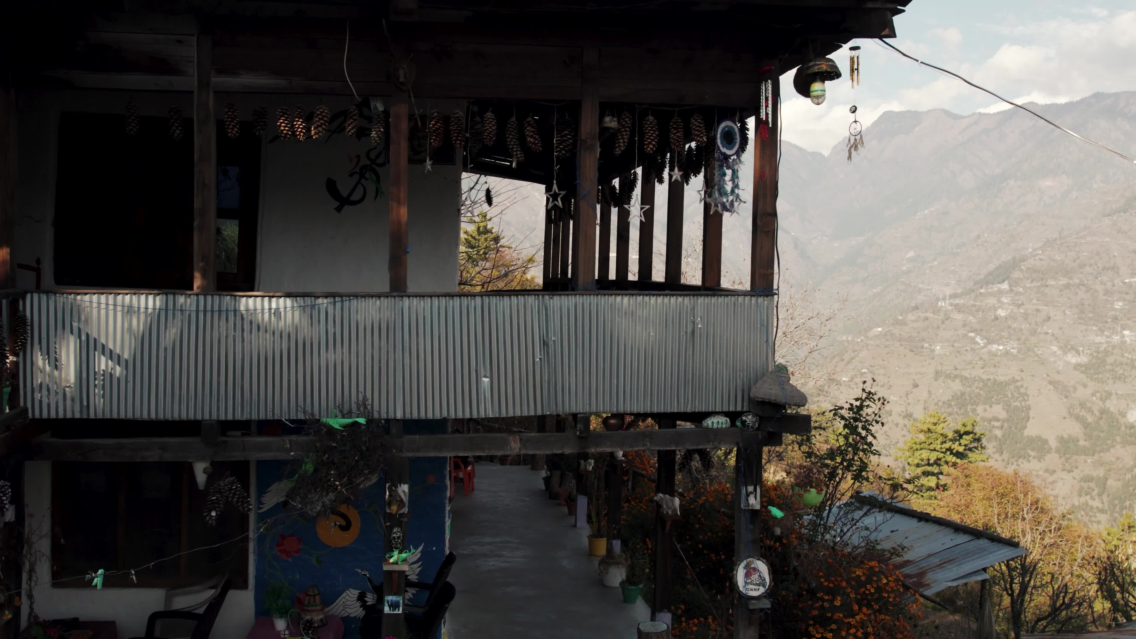 Behlo Village Wooden Cottage - A Multistory Himalayan Retreat | 4K Drone Video