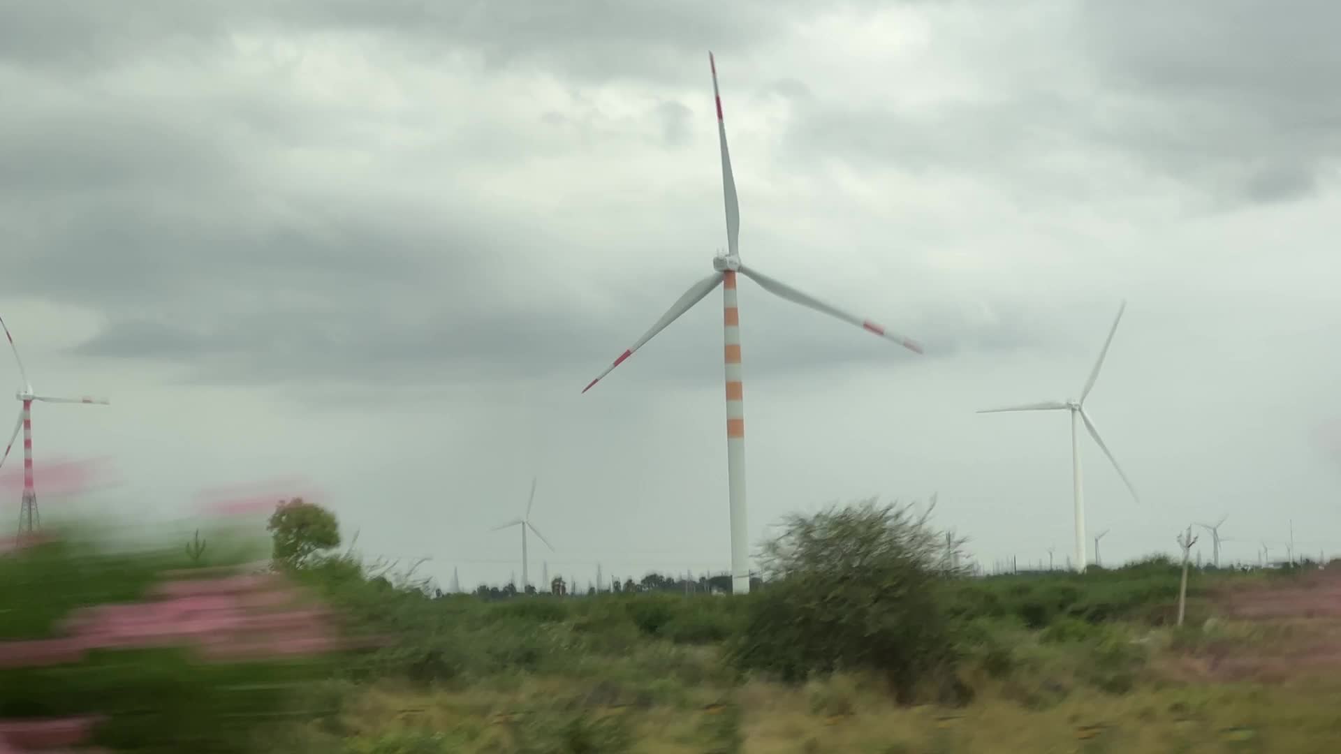 Turbines generate electricity in Tamil Nadu