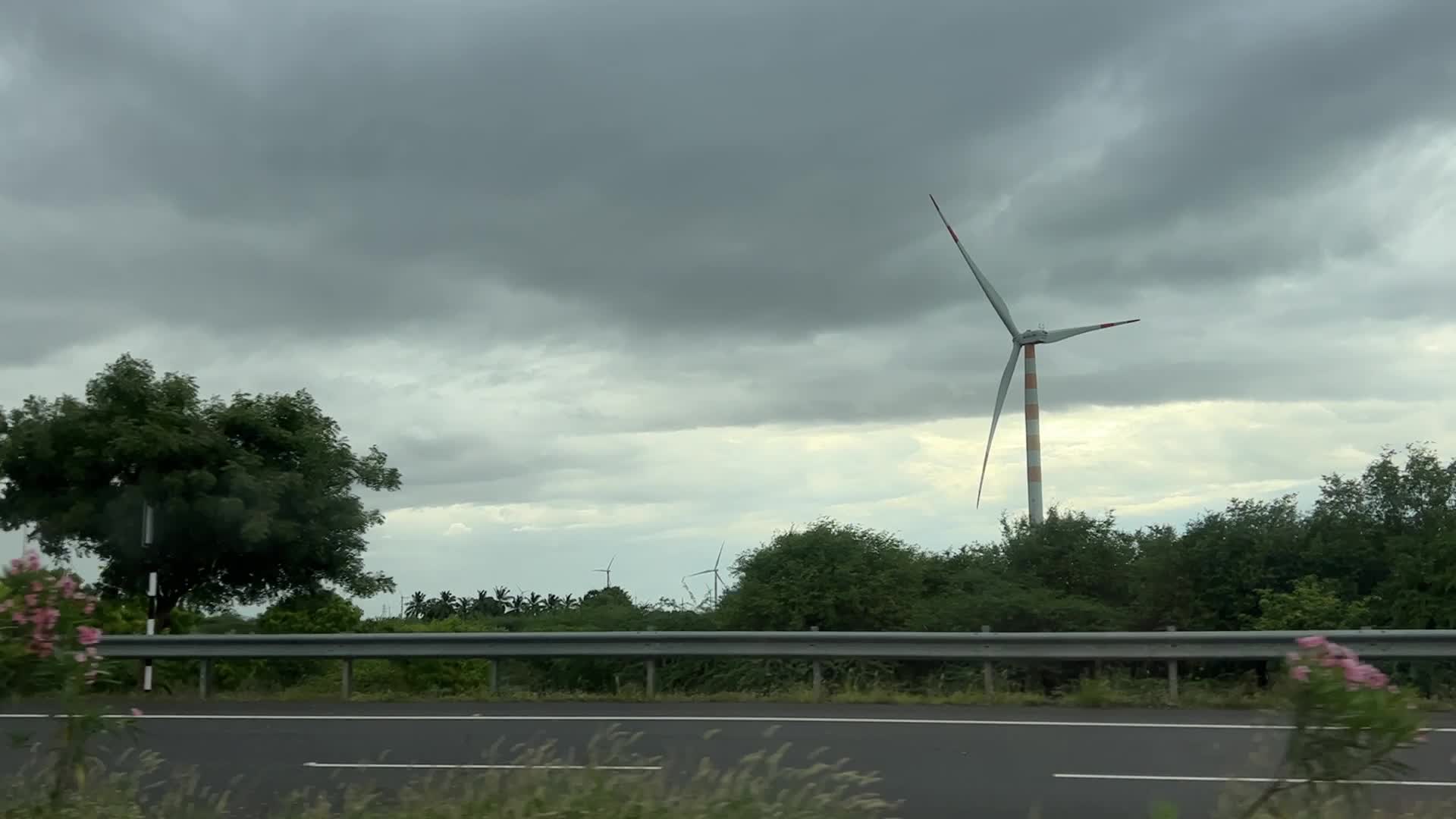 Turbines generate electricity in Tamil Nadu