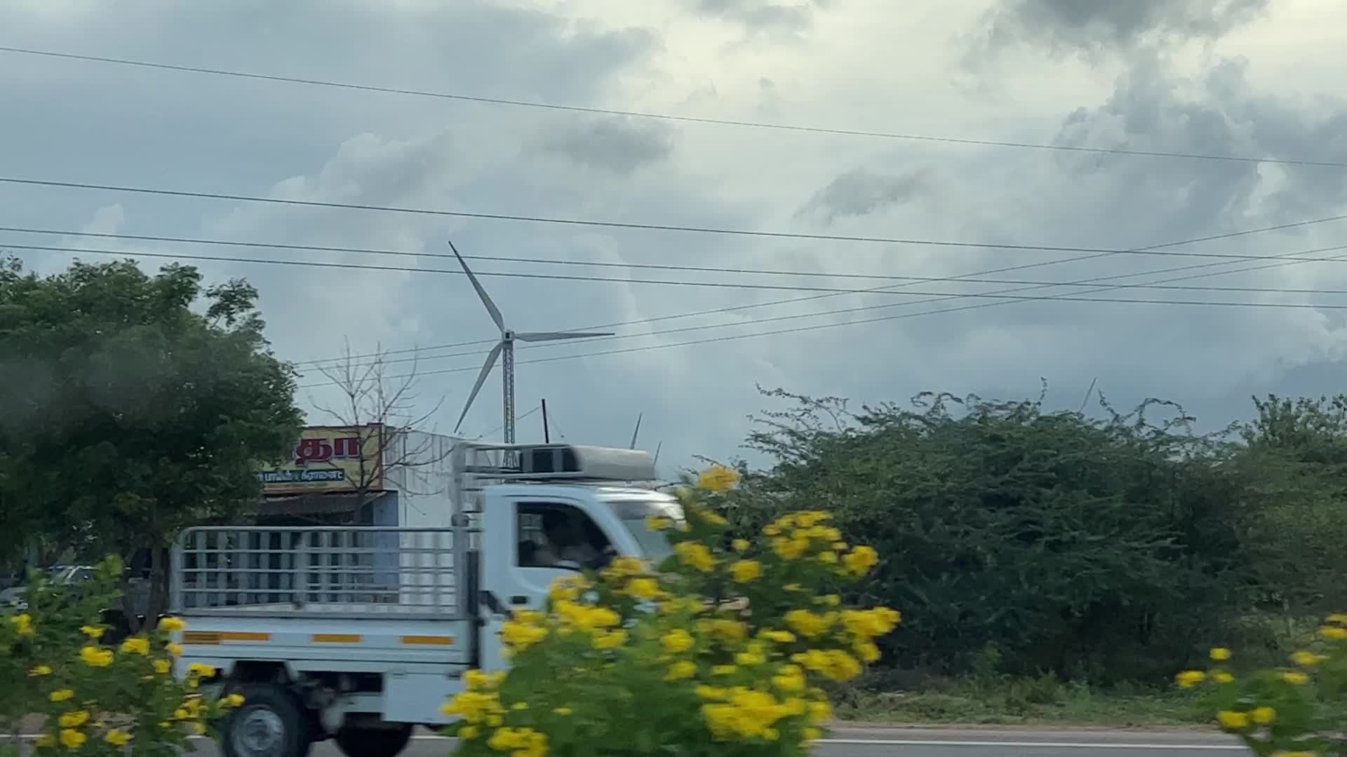 Turbines generate electricity in Tamil Nadu
