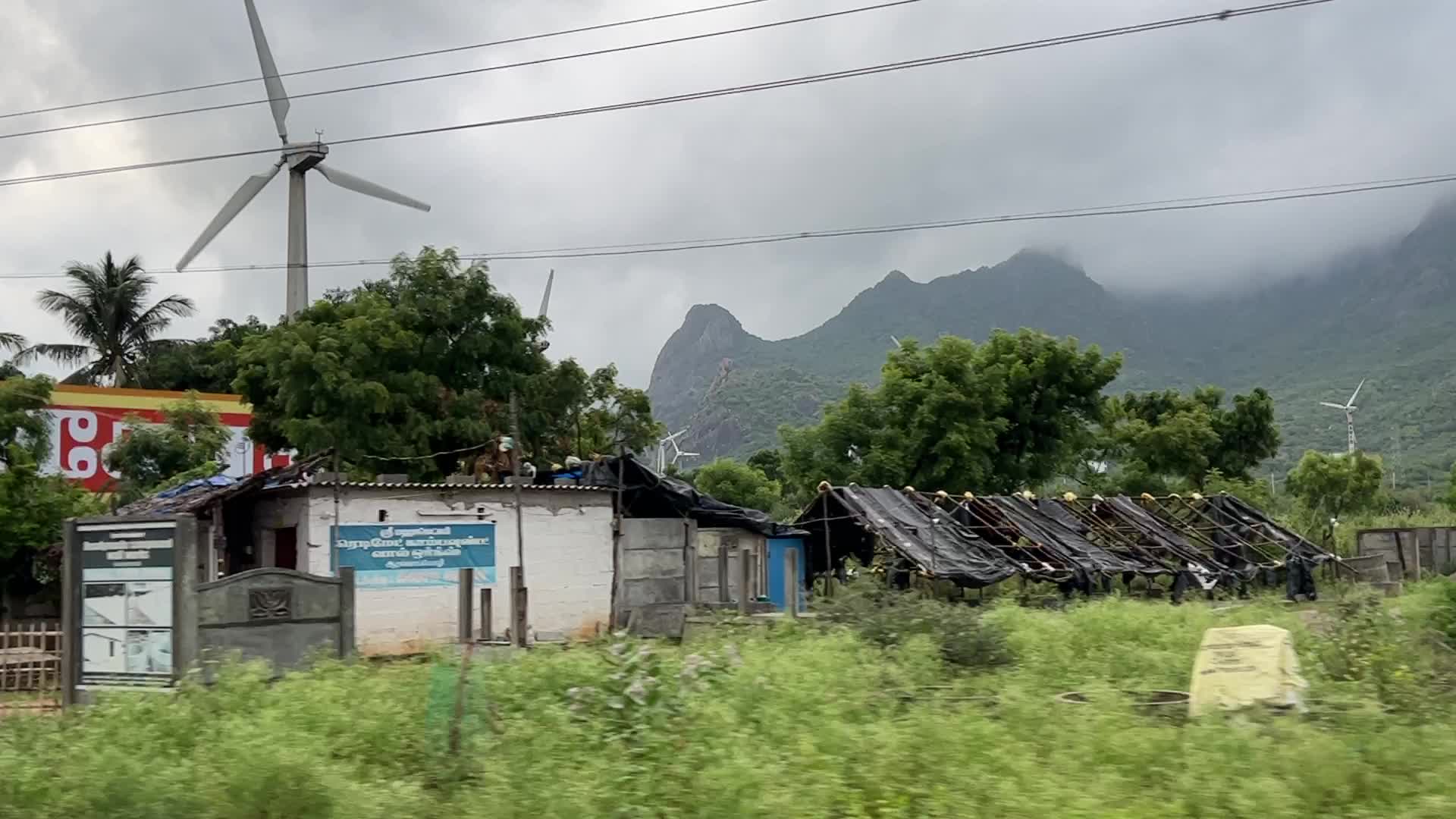 Turbines generate electricity in Tamil Nadu