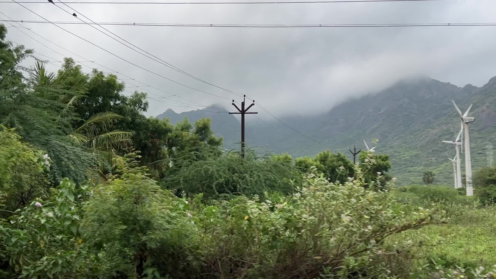 Turbines generate electricity in Tamil Nadu