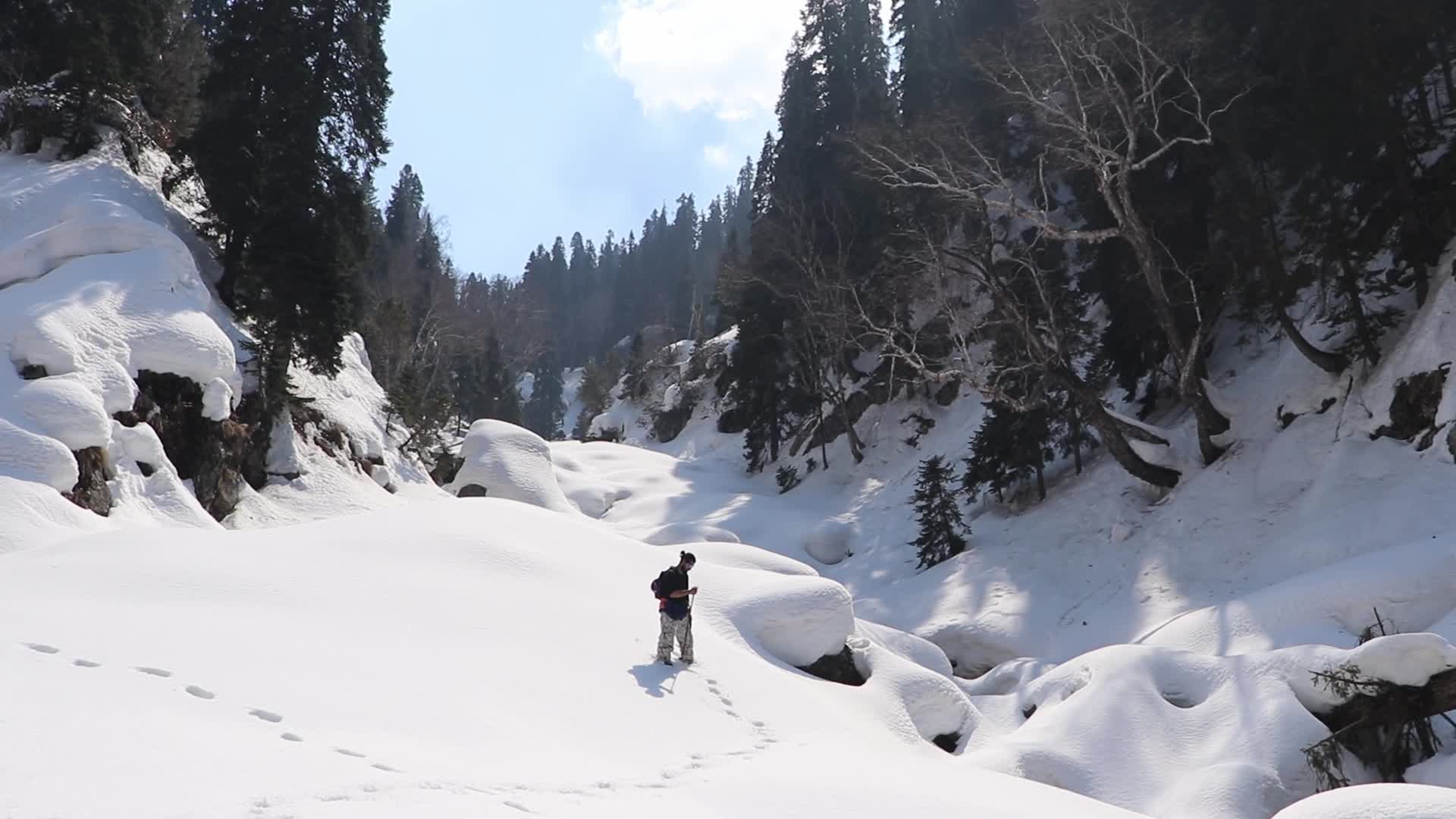 Tallest Peak in the Zabarwan Range in Kashmir