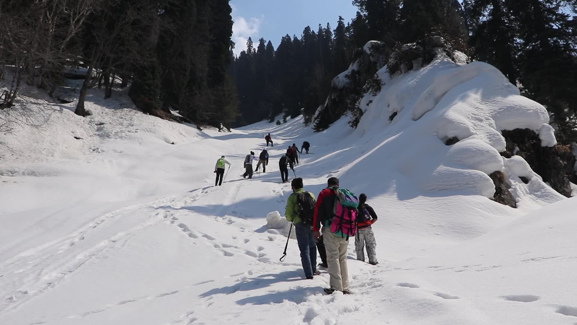Tallest Peak in the Zabarwan Range in Kashmir