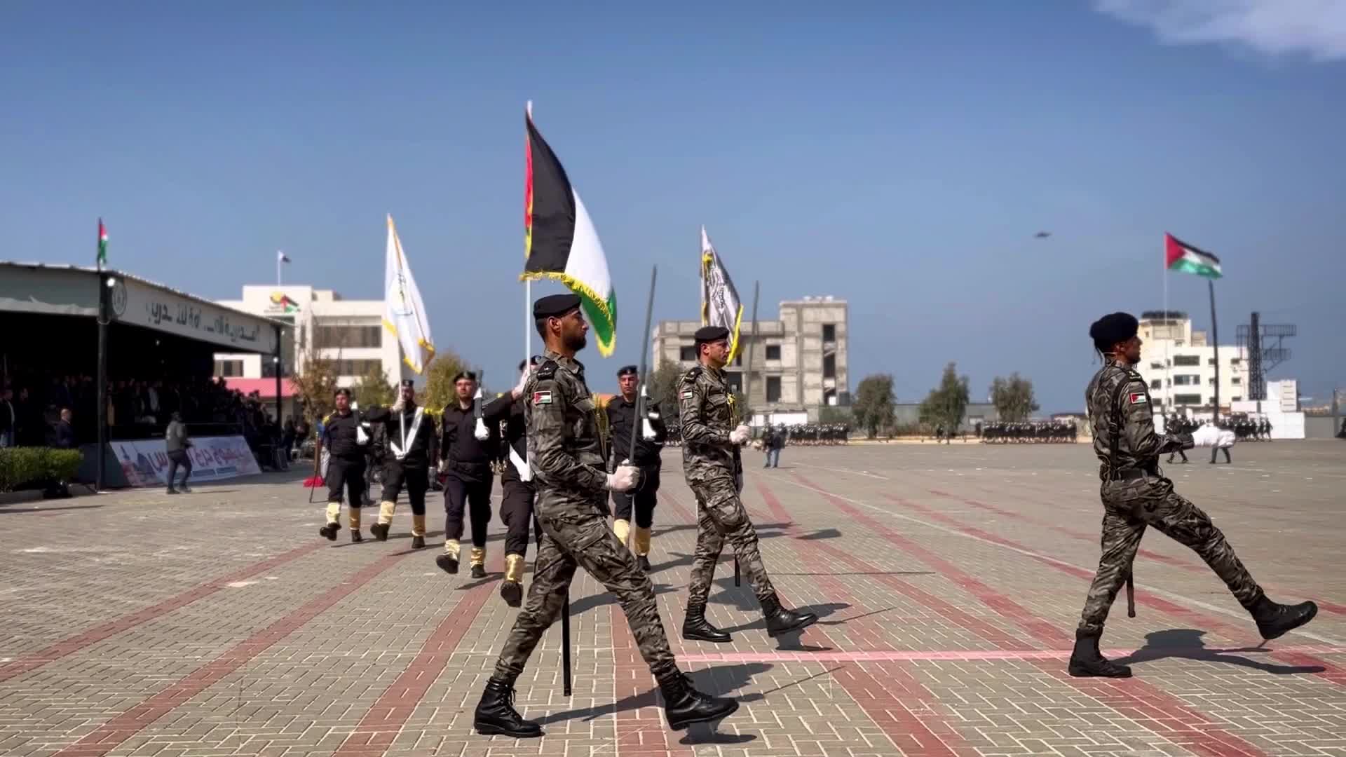Graduation Ceremony For Police Officers In Gaza, Palestine