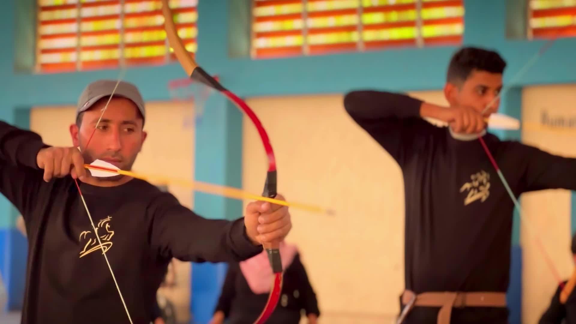 Archery For Disabled People In Gaza, Palestine
