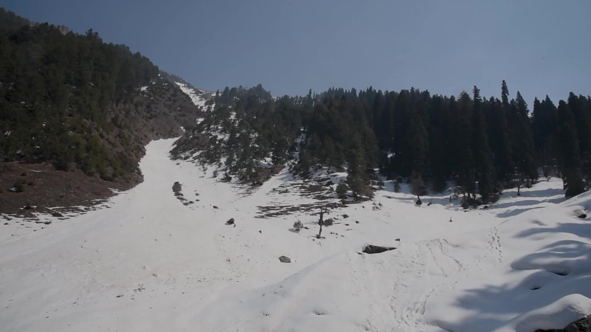 Trekking to Zabarwan Range Kashmir.
