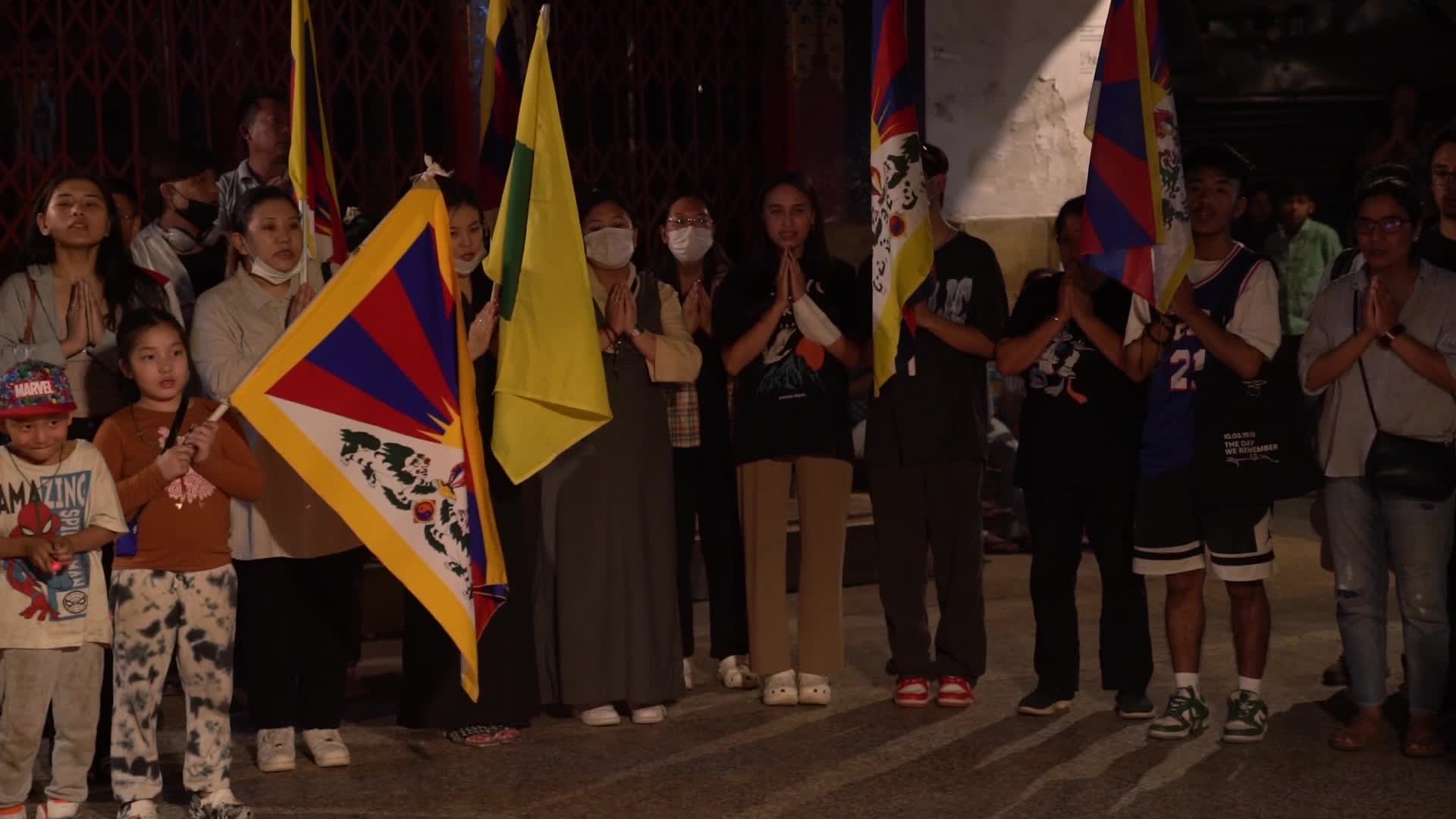 Candlelight Vigil on 64th Tibetan Uprising Day