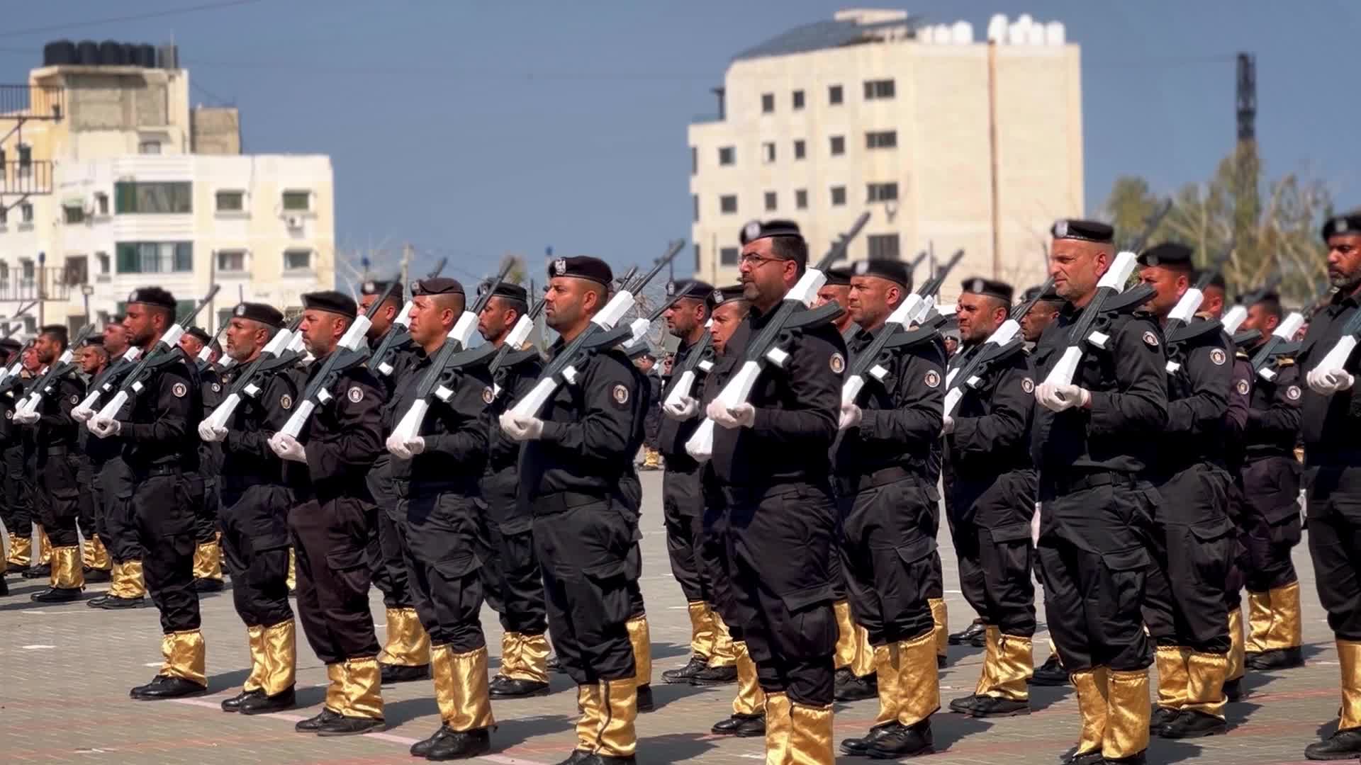 Graduation Ceremony For Police Officers In Gaza, Palestine