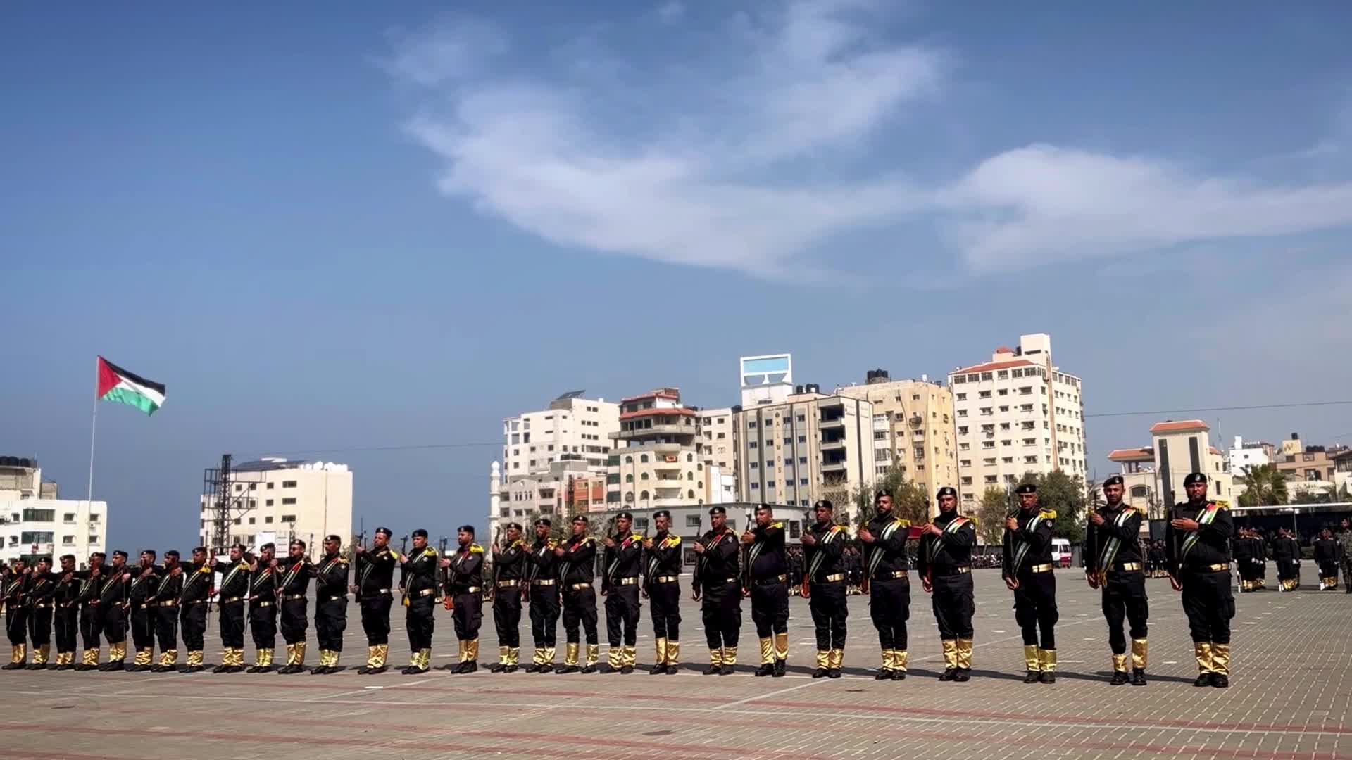 Graduation Ceremony For Police Officers In Gaza, Palestine