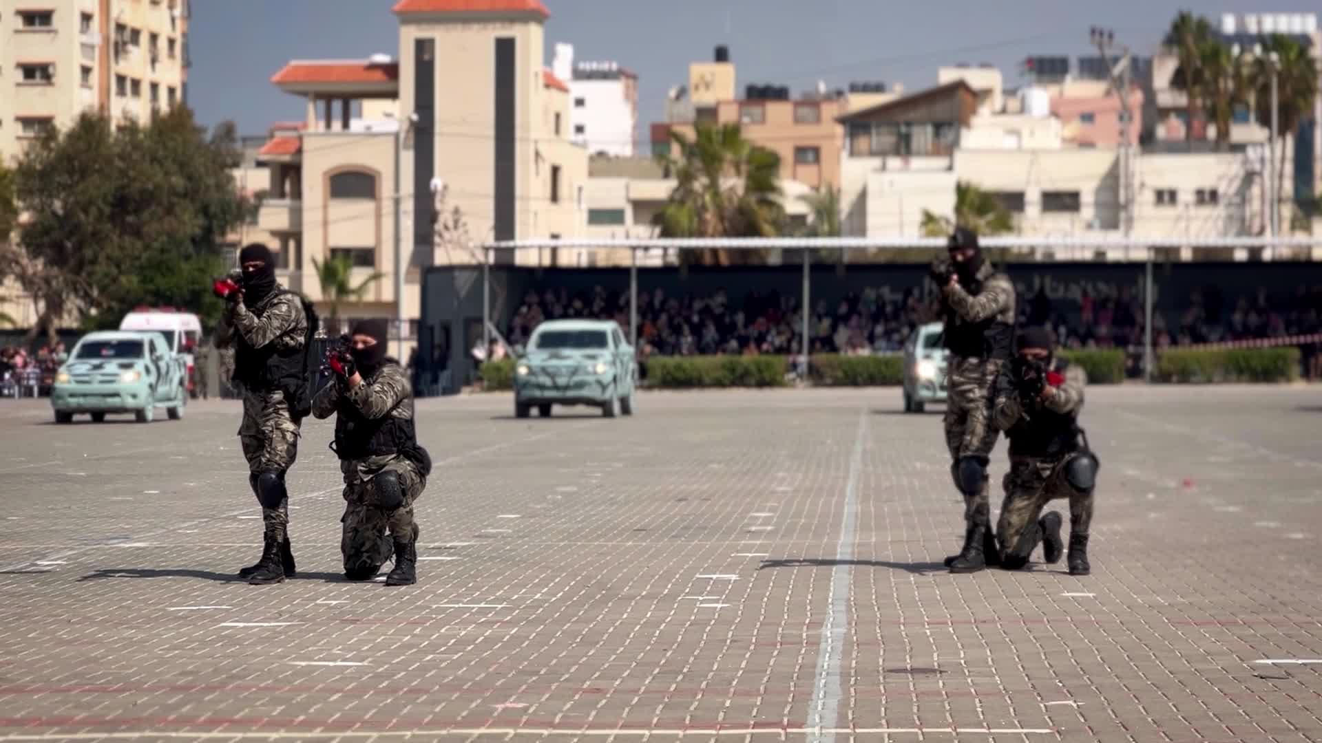 Graduation Ceremony For Police Officers In Gaza, Palestine