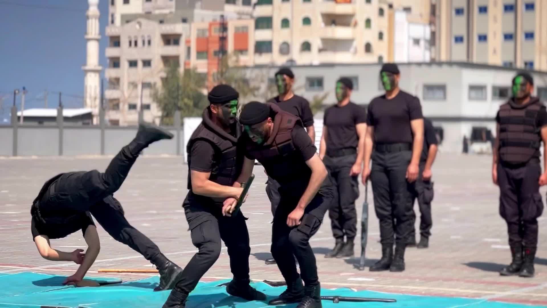 Graduation Ceremony For Police Officers In Gaza, Palestine