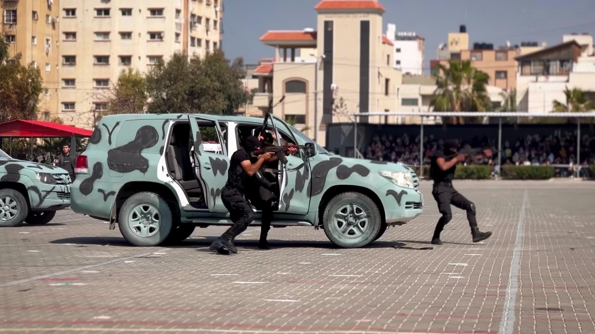 Graduation Ceremony For Police Officers In Gaza, Palestine