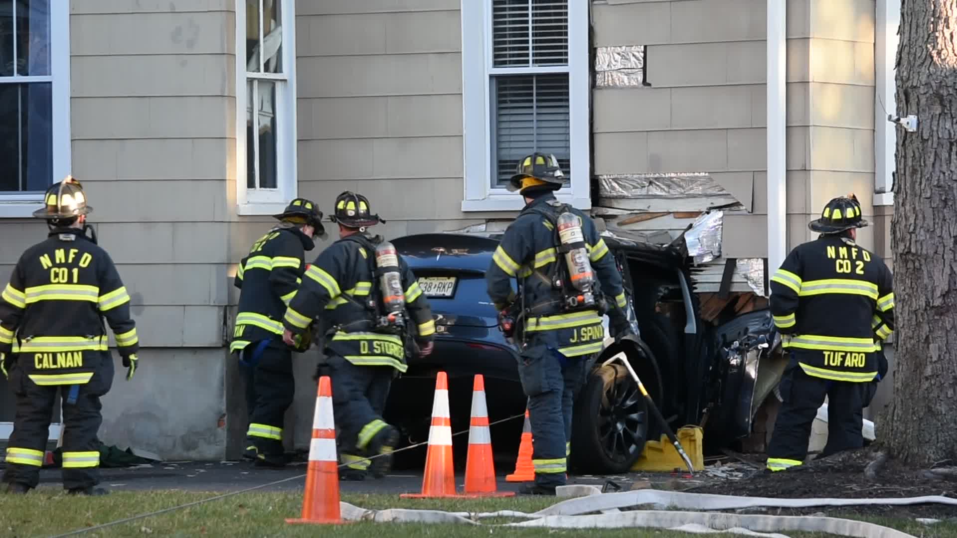 NJ: Car Crashes Through House In New Milford; One Person Under Arrest