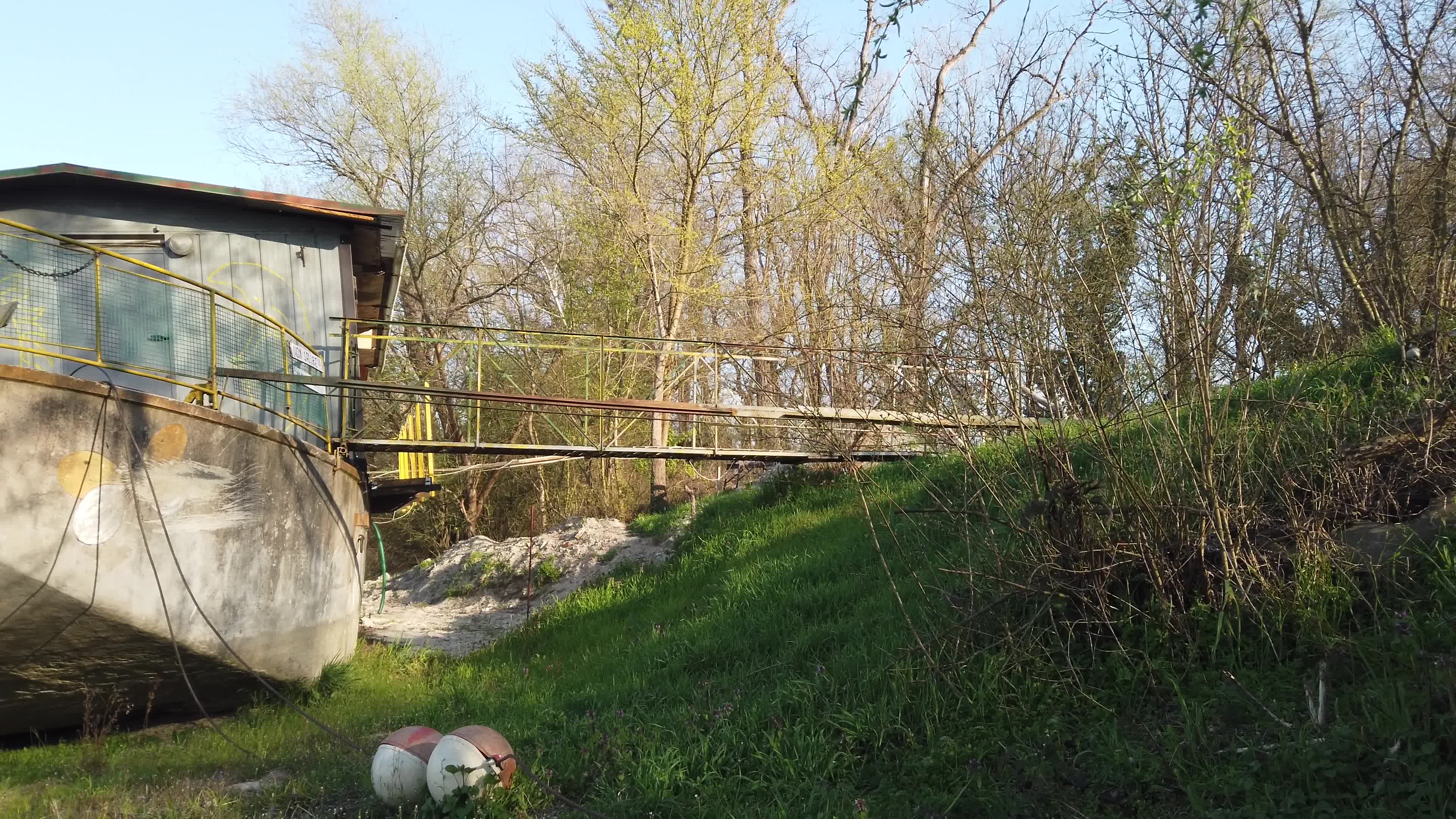 Drought In Northern Italy: The Aridity Of The Ticino River.