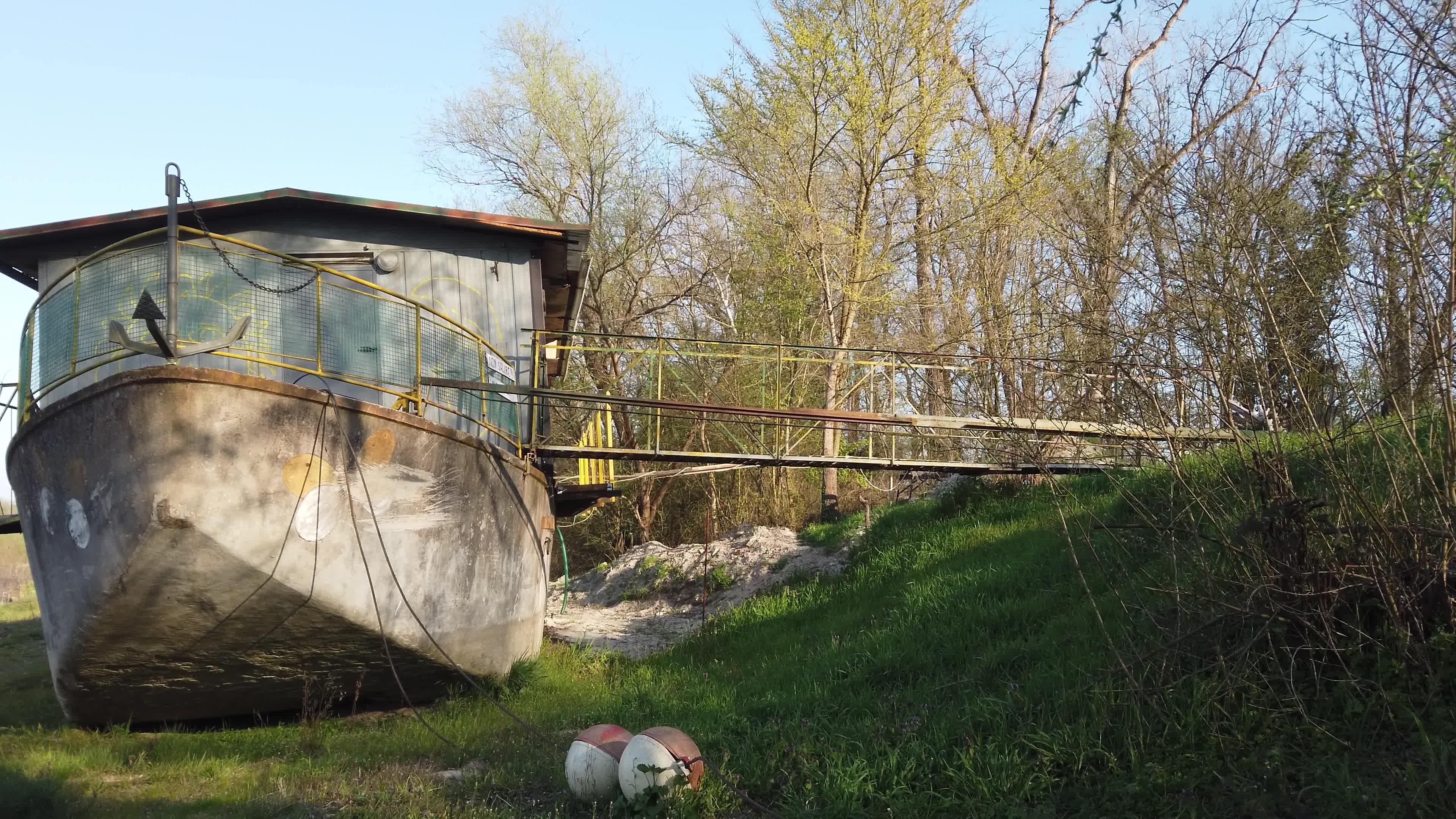 Drought In Northern Italy: The Aridity Of The Ticino River.