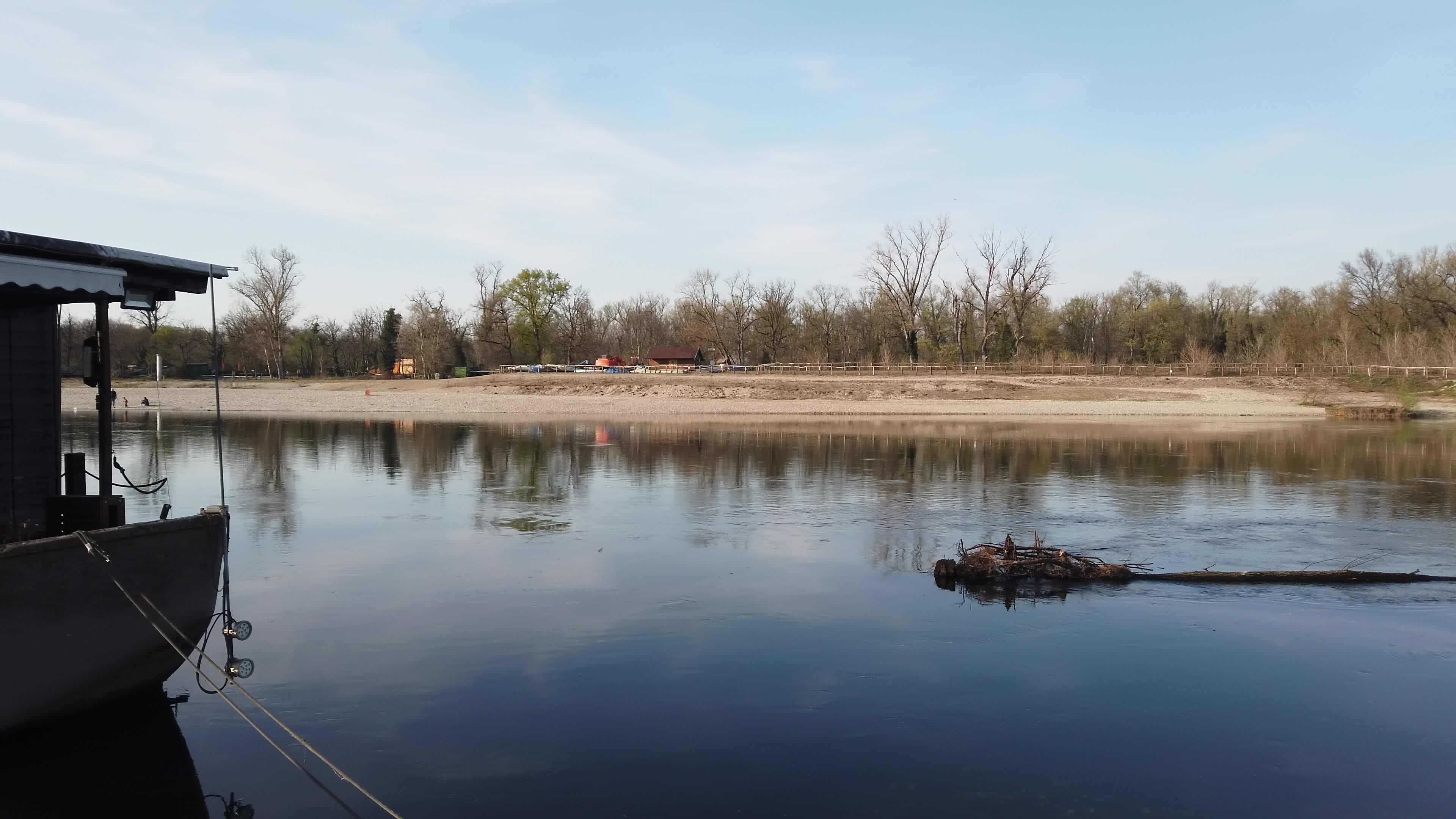 Drought In Northern Italy: The Aridity Of The Ticino River.