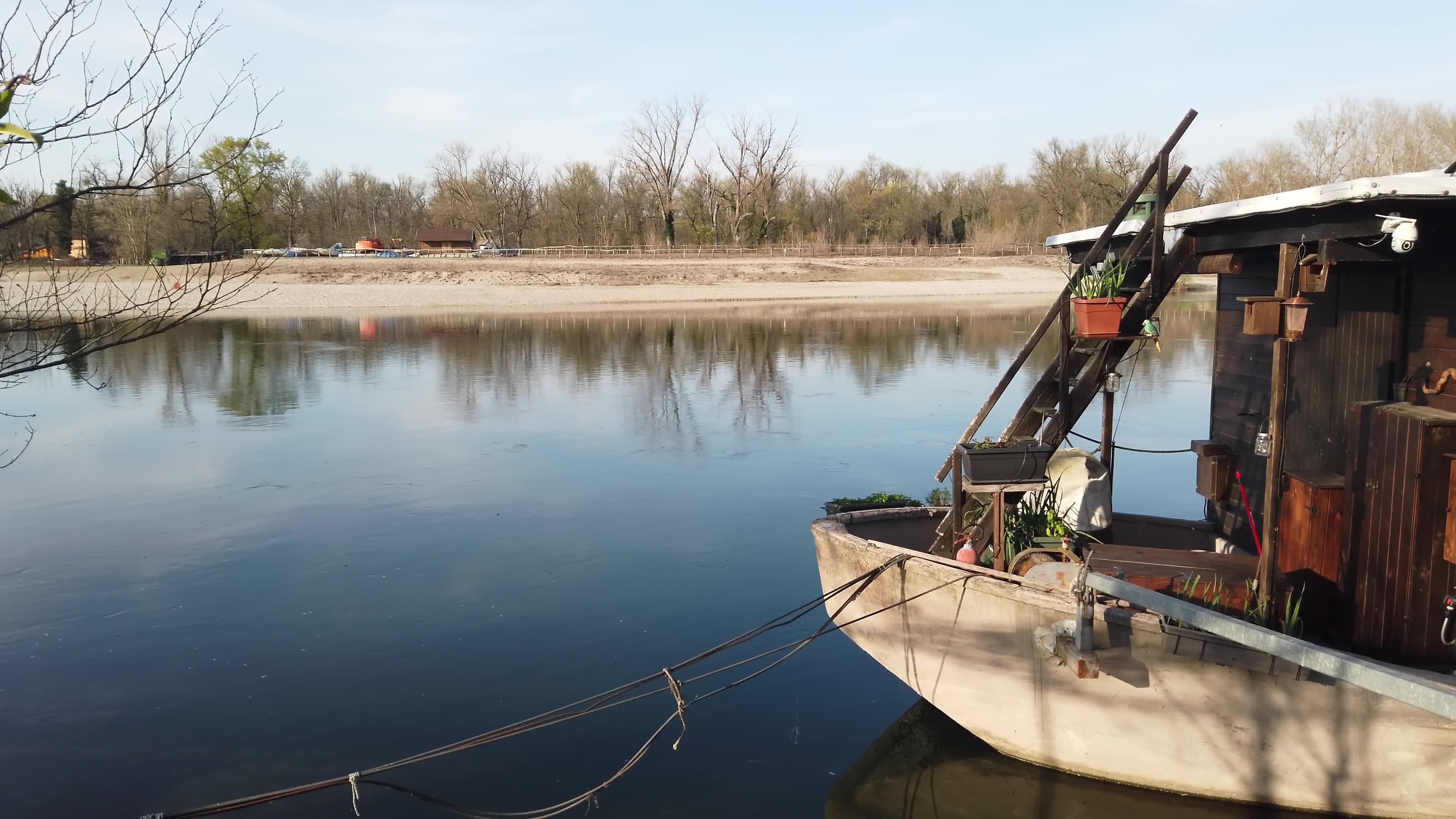 Drought In Northern Italy: The Aridity Of The Ticino River.