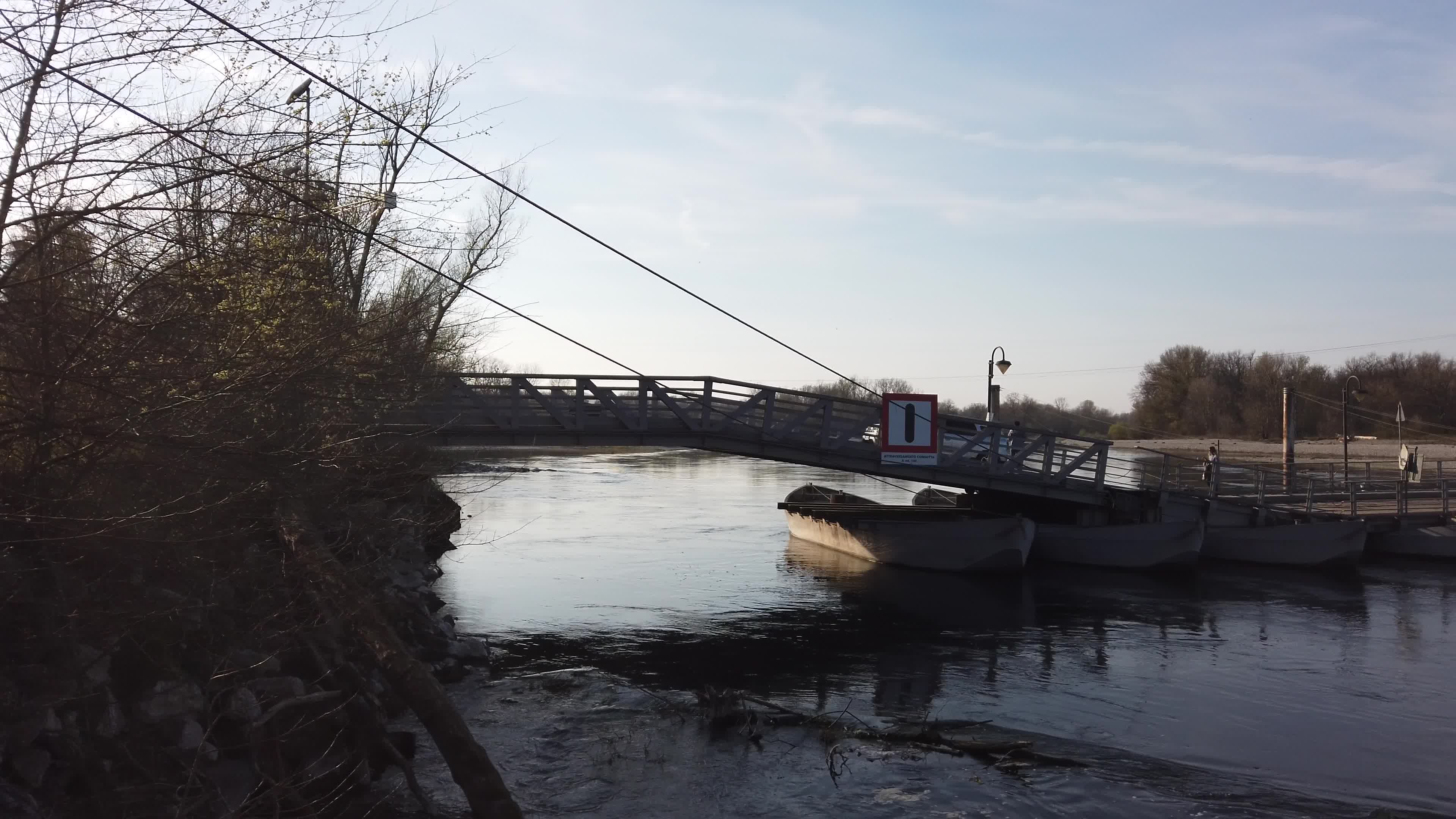 Drought In Northern Italy: The Aridity Of The Ticino River.