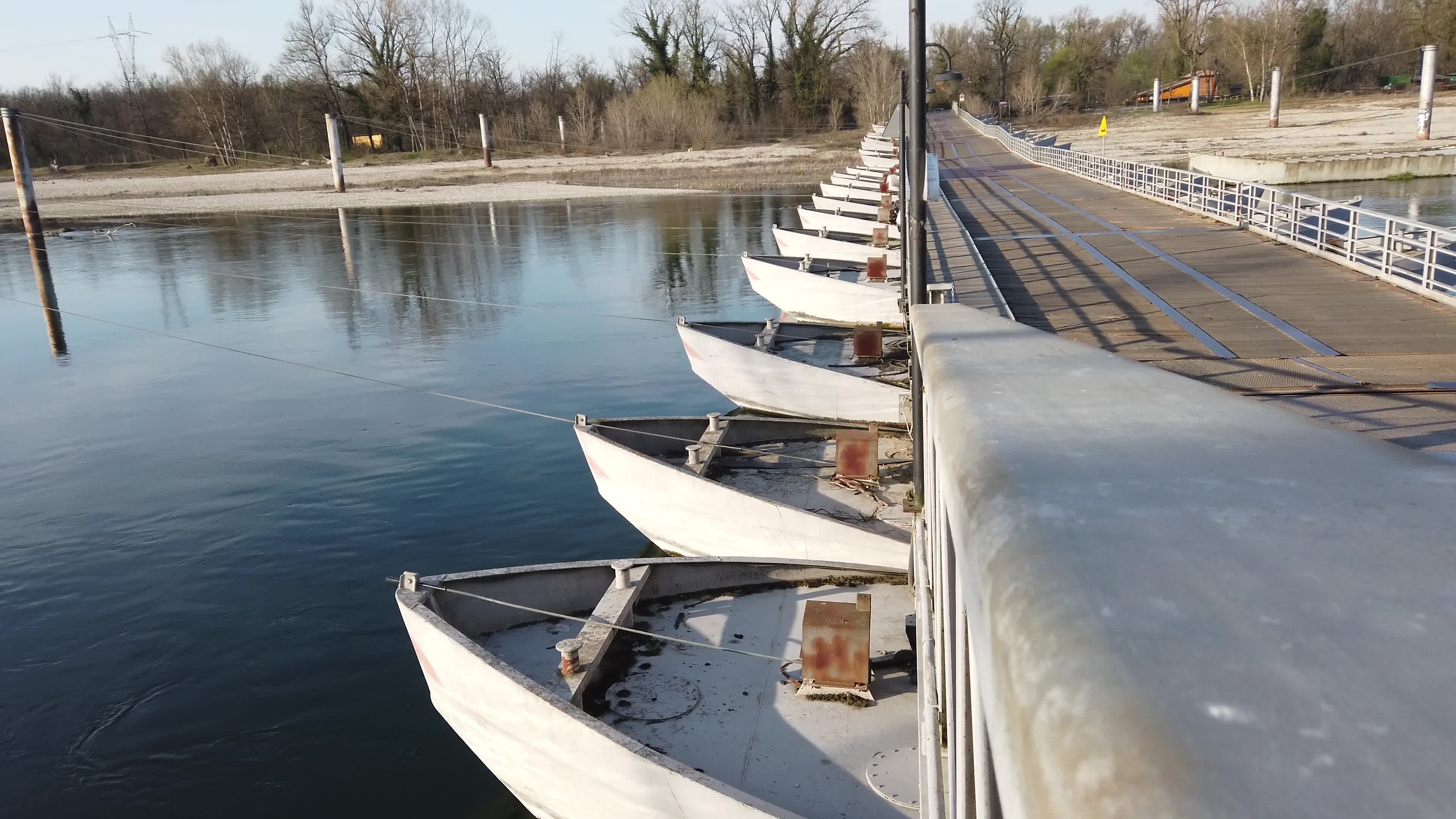 Drought In Northern Italy: The Aridity Of The Ticino River.