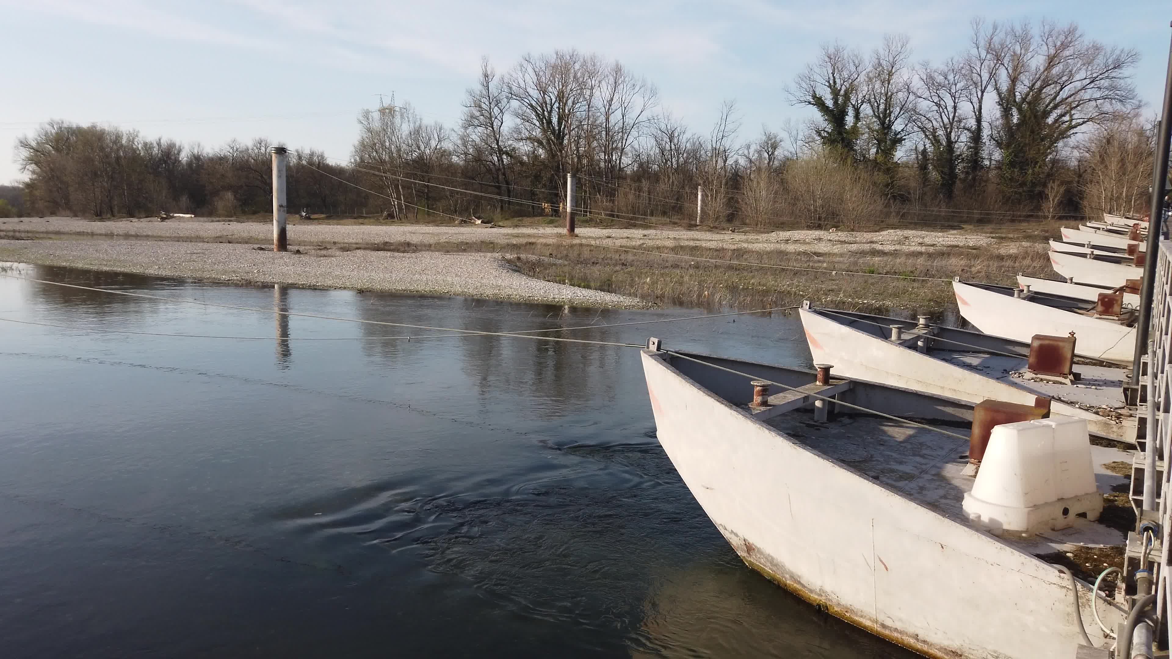 Drought In Northern Italy: The Aridity Of The Ticino River.