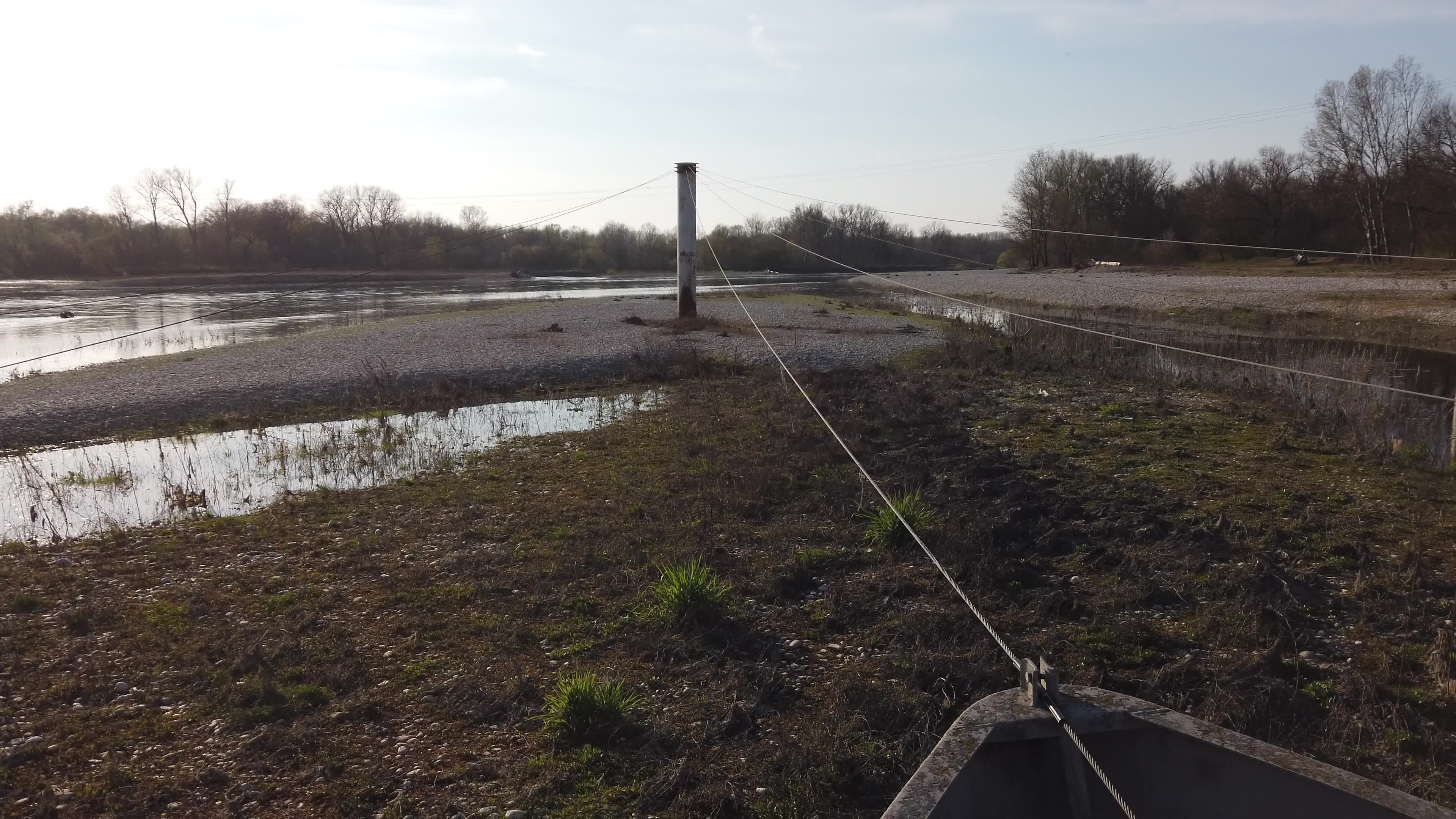 Drought In Northern Italy: The Aridity Of The Ticino River.