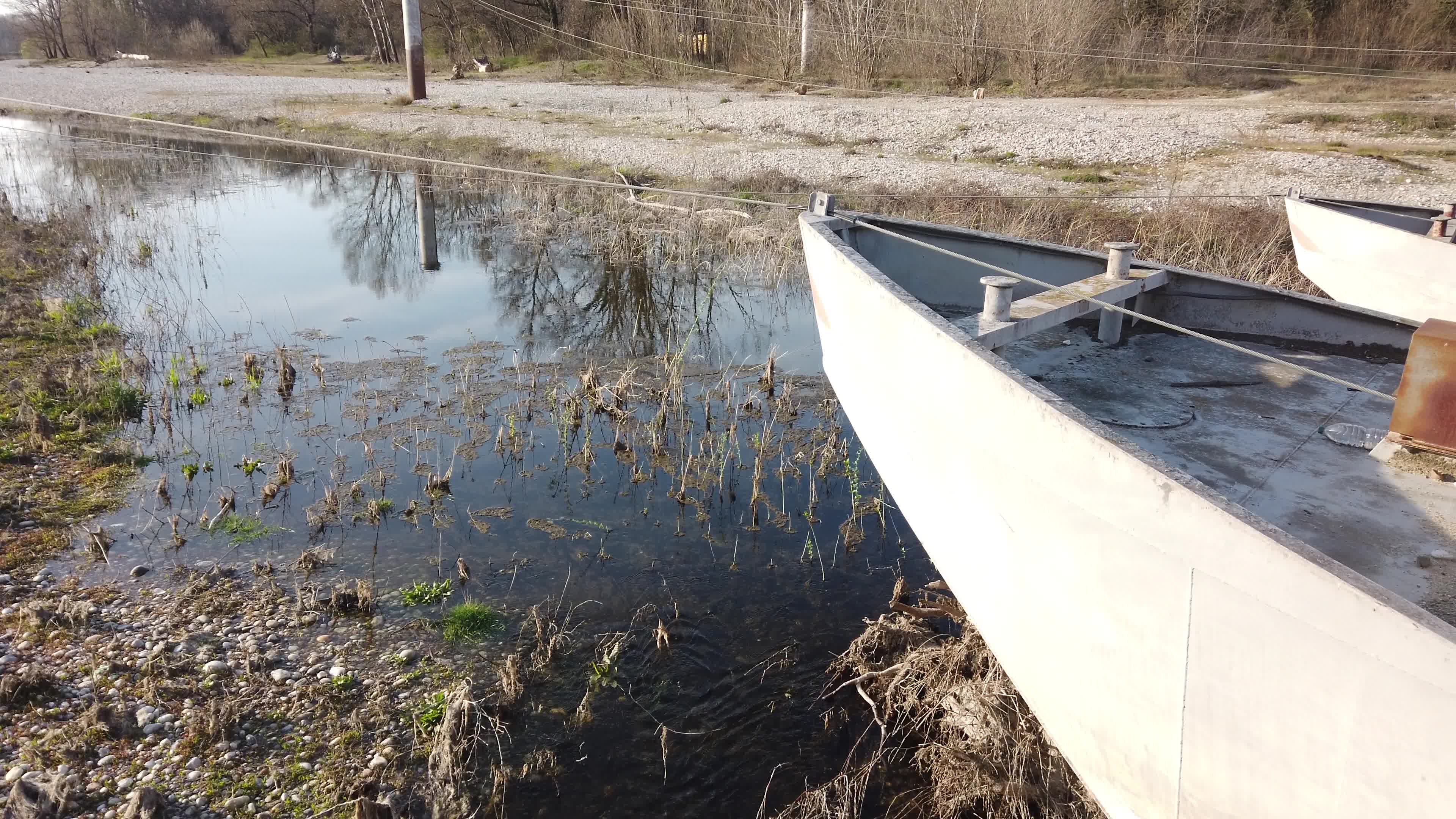 Drought In Northern Italy: The Aridity Of The Ticino River.