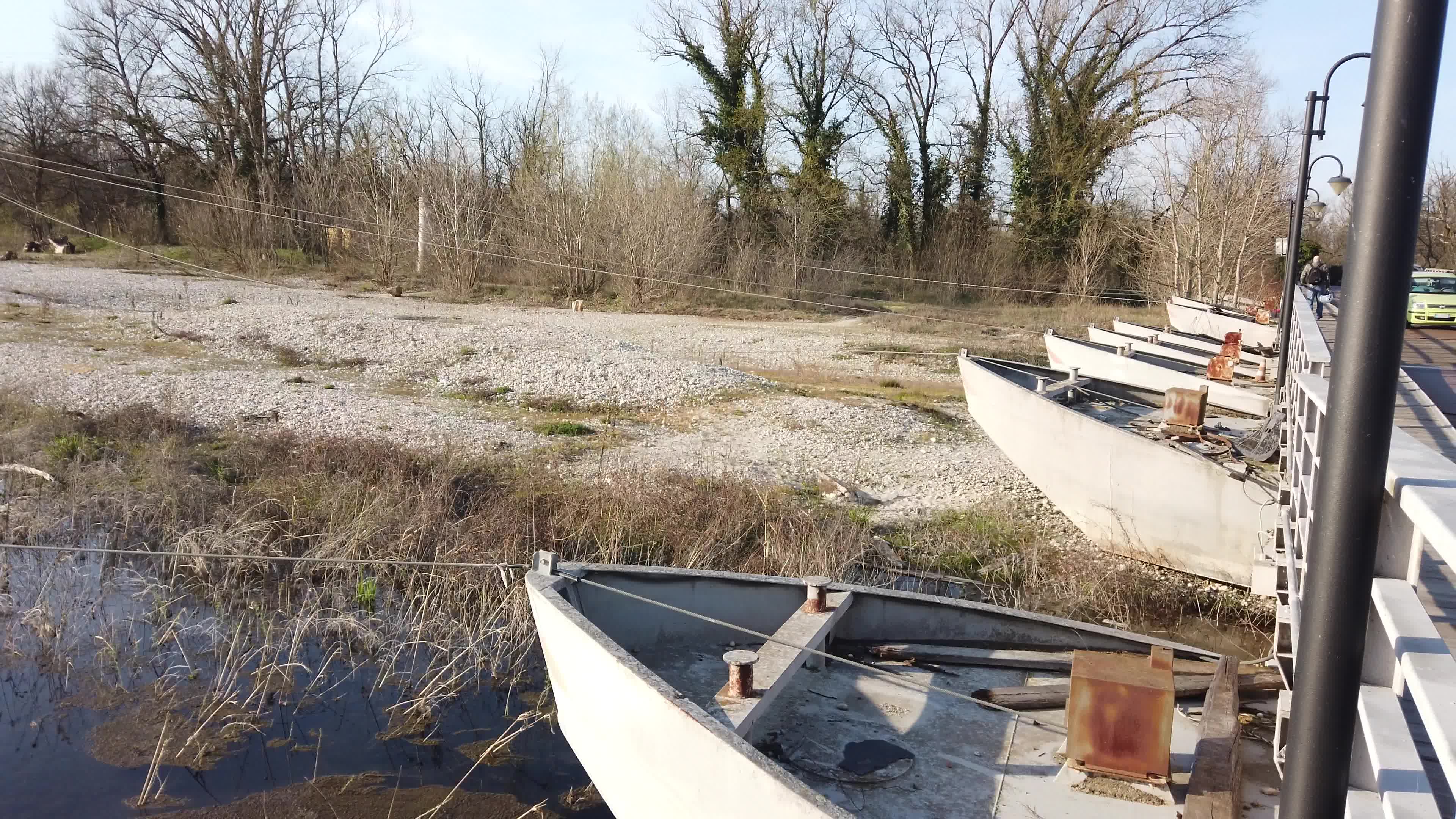 Drought In Northern Italy: The Aridity Of The Ticino River.