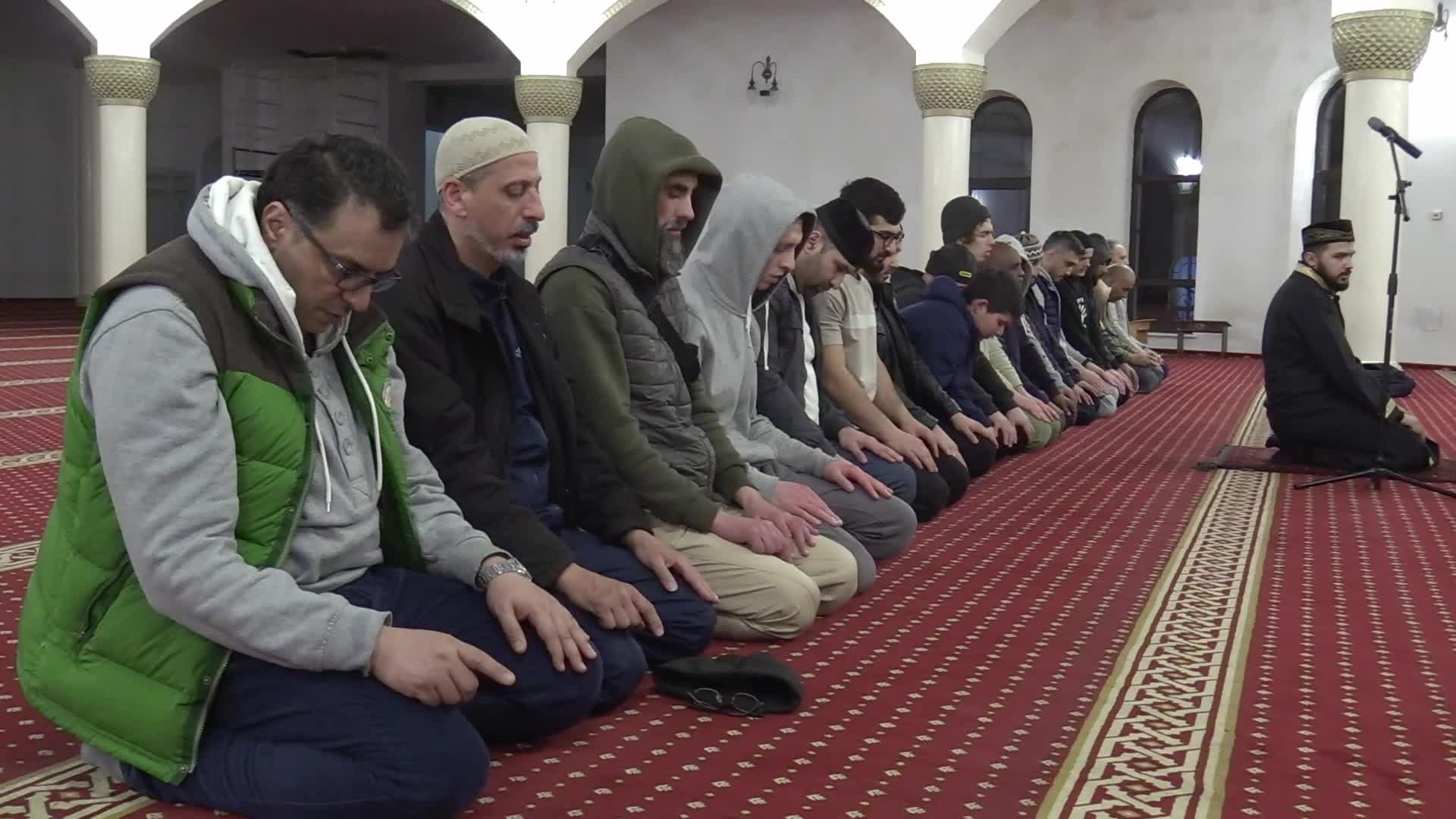 An evening prayer marking the first eve of the Holy fasting month of Ramadan in Kyiv, amid Russian invasion of Ukraine